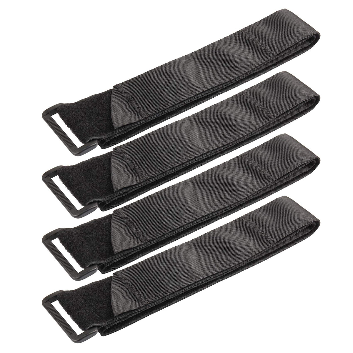 Ayaport Cinch Straps 2'' X 40''  4Pack, Sturdy & Reusable Hook And Loop Covered With Nylon Webbing Securing Buckle Straps For Al