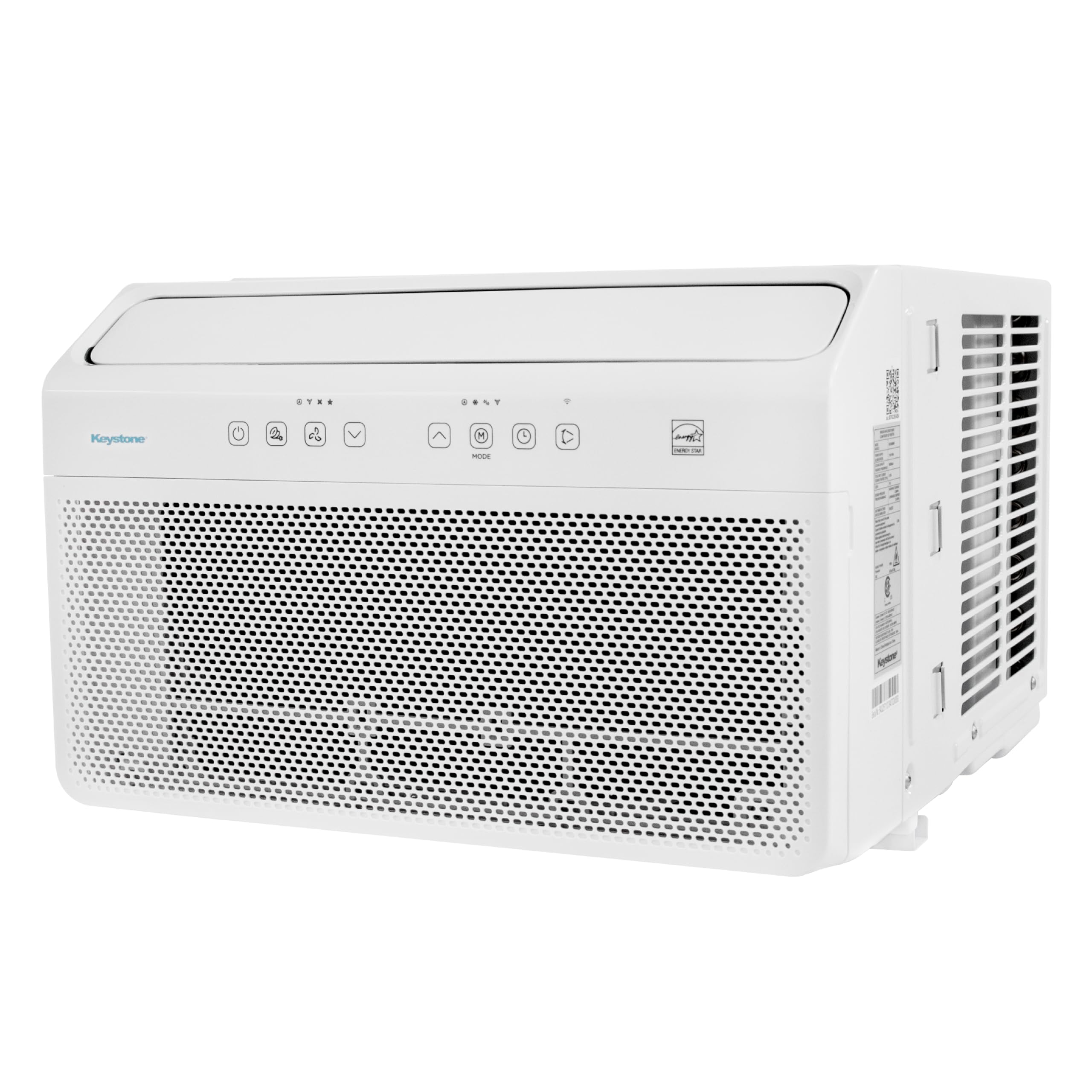 Keystone Energy Star 12,000 BTU Window Mounted Inverter Air Conditioner with Quiet, High Efficiency Operation and Remote, Window