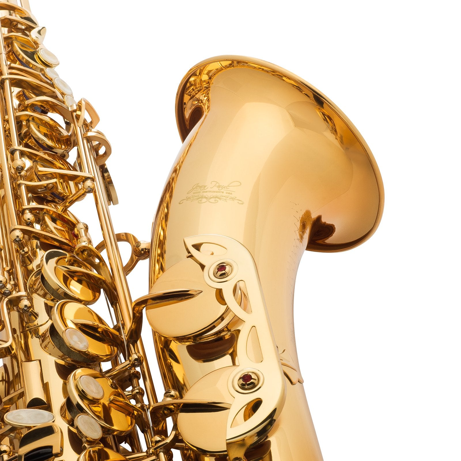 Jean Paul Student Tenor Saxophone Ts 400   Golden Brass Lacquered