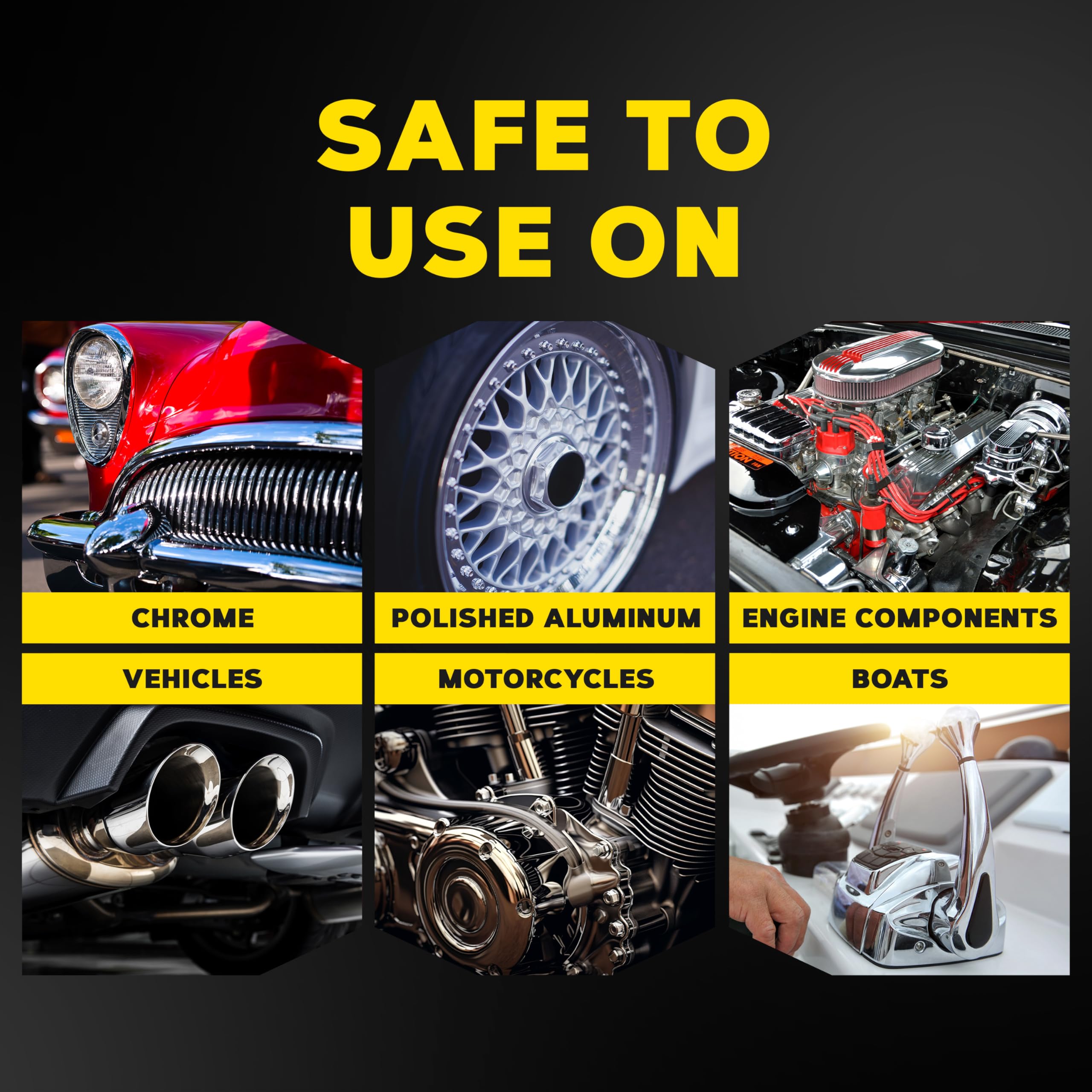 Meguiar'S G211606 Metal Polish, Safe For All Uncoated Metals, Removes Stains And Swirls For A Quick And Easy Clean, Restores Shi,WBAUVB0B3NMFN2L