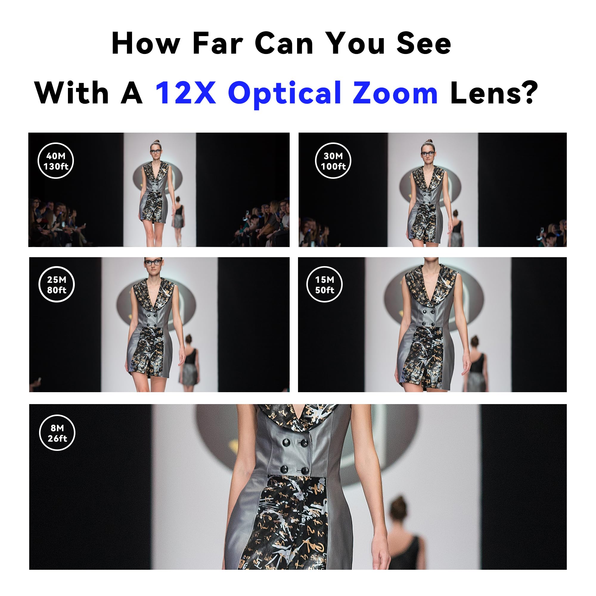 Tenveo Ptz Camera Ai Auto Tracking Live Streaming 12X Optical Zoom Sdi/Hdmi/Usb/Rj45 Video Conference Room Camera Fhd 1080P 60Fp