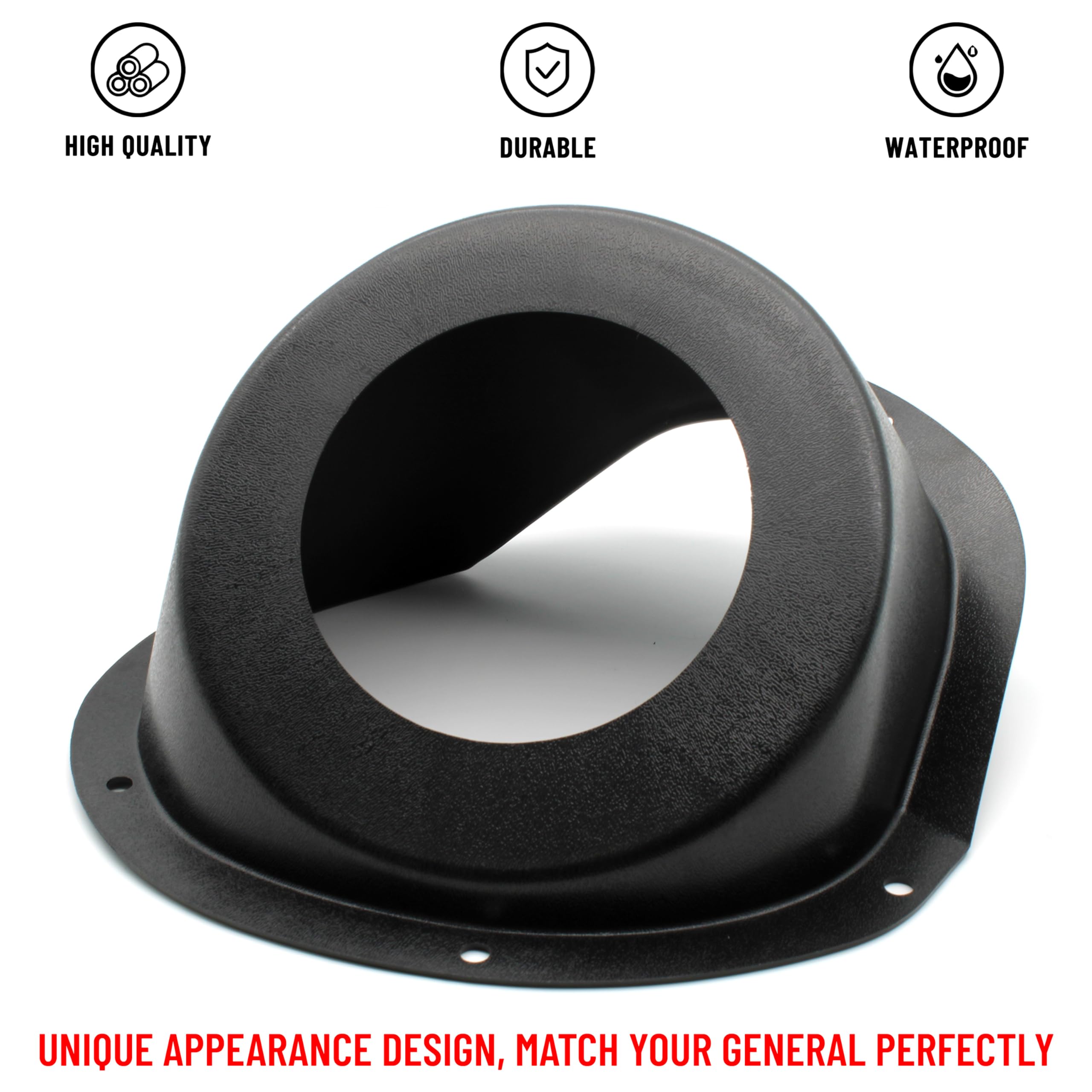 Utv Under Dash Kick Pod Brackets, Sautvs 6.5'' Speaker Mount Front Kick Panels For Polaris General 1000 Eps Accessories (2Pcs)