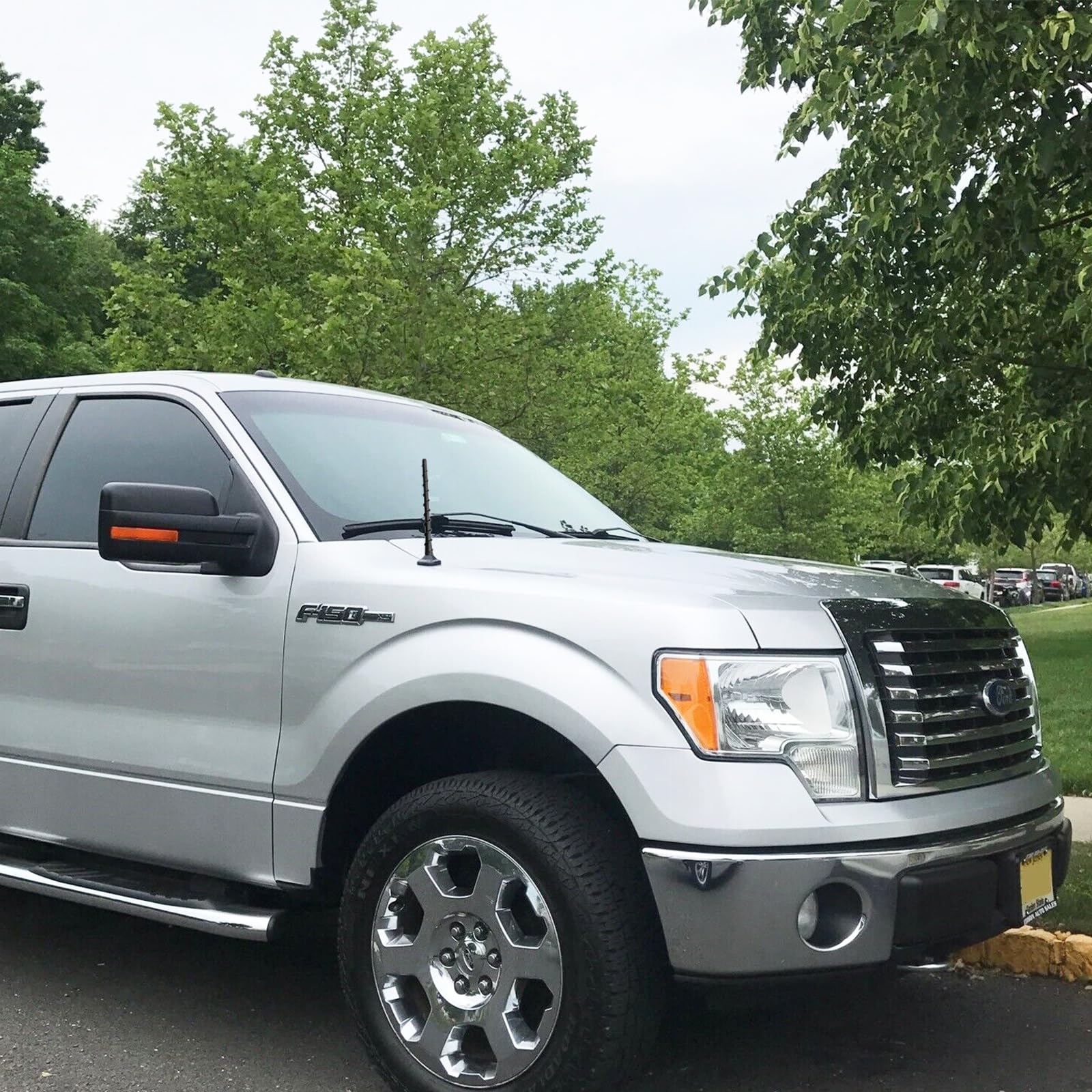 Vofono Short Antenna For Ford F150 F-150 2009-2025, 7 Inch Ford F-150 Raptor Lightning 2017-2025 F-250 F-350 Bronco Pickup Truck