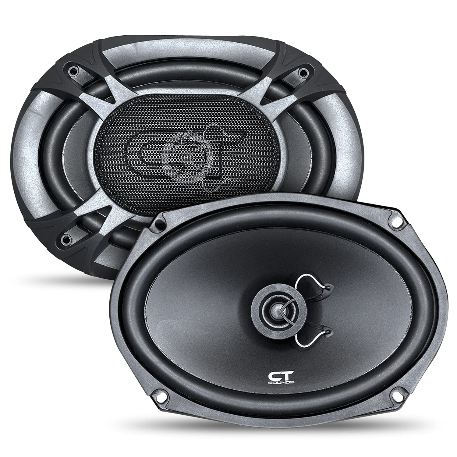 Ct Sounds Bio 6X9 Cox 6X9 Inch Coaxial Car Speakers, 200 Watts Max, Pair