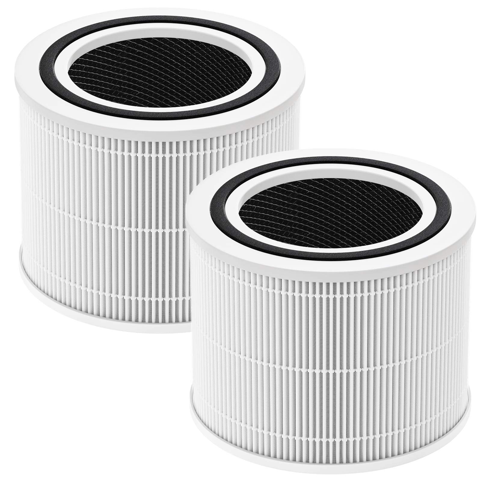 2 Pack Core 300 Replacement Filter For Levoit Core 300 And Core 300S Air Purifier, 3 In 1 Core 300 True Hepa Filter Efficiency A