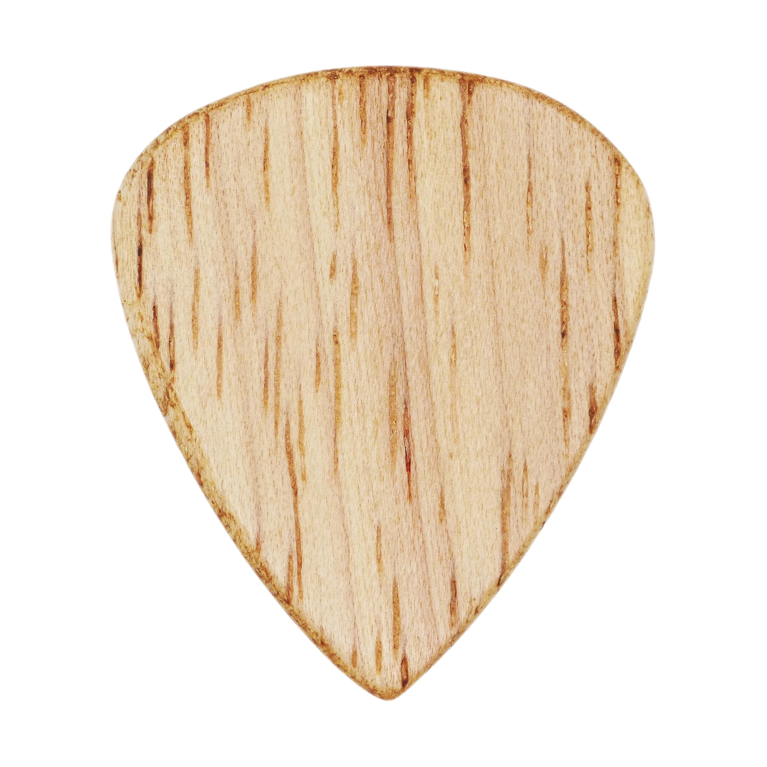 Rubber Wood Guitar Or Bass Pick   1.5 Mm Heavy Gauge   351 Shape   Natural Finish Handmade Specialty Exotic Plectrum   24 Pack N