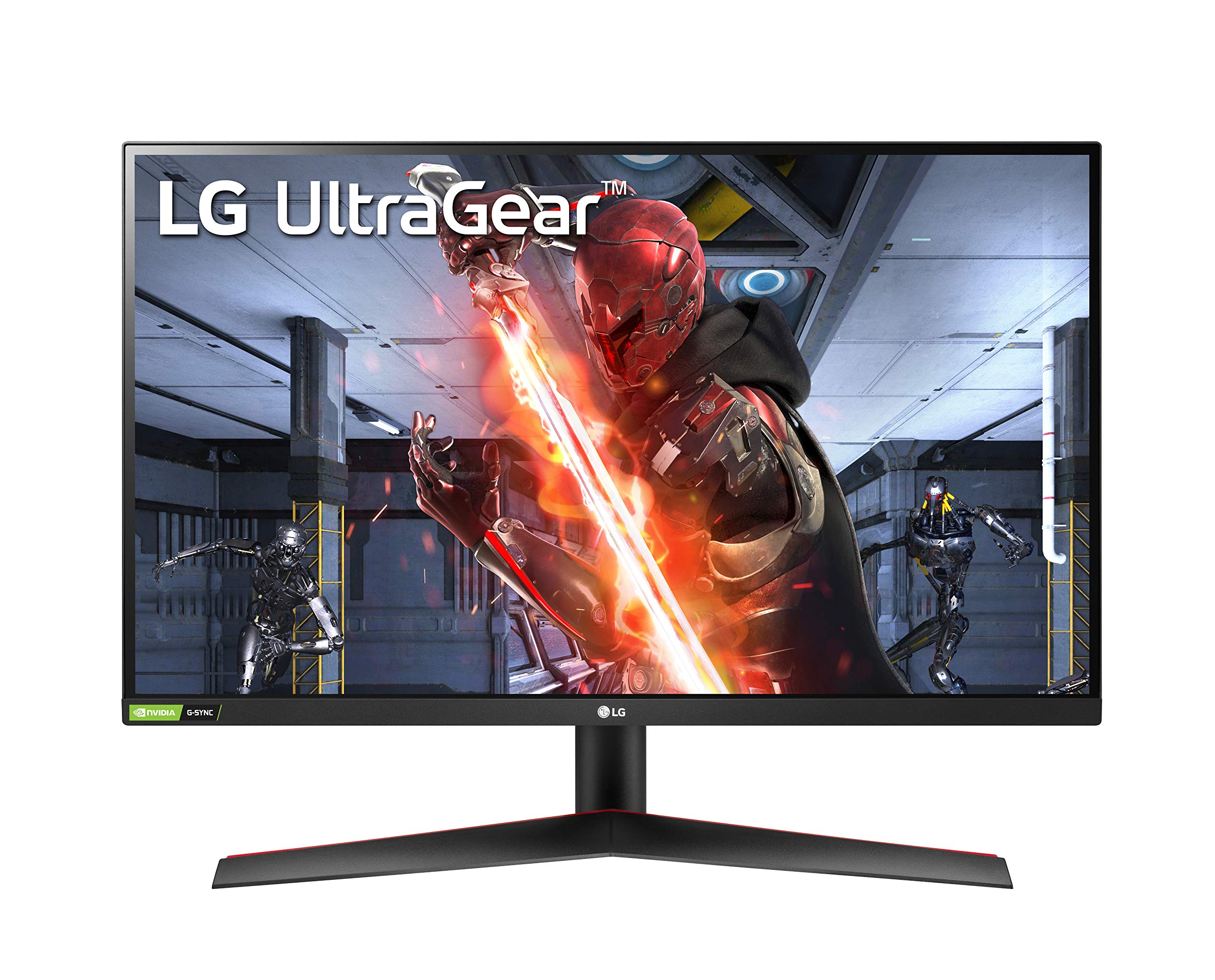 LG 27GN600-B Ultragear 27 IPS LED FHD G-Sync Compatible Monitor with HDR (DisplayPort, HDMI) - Black