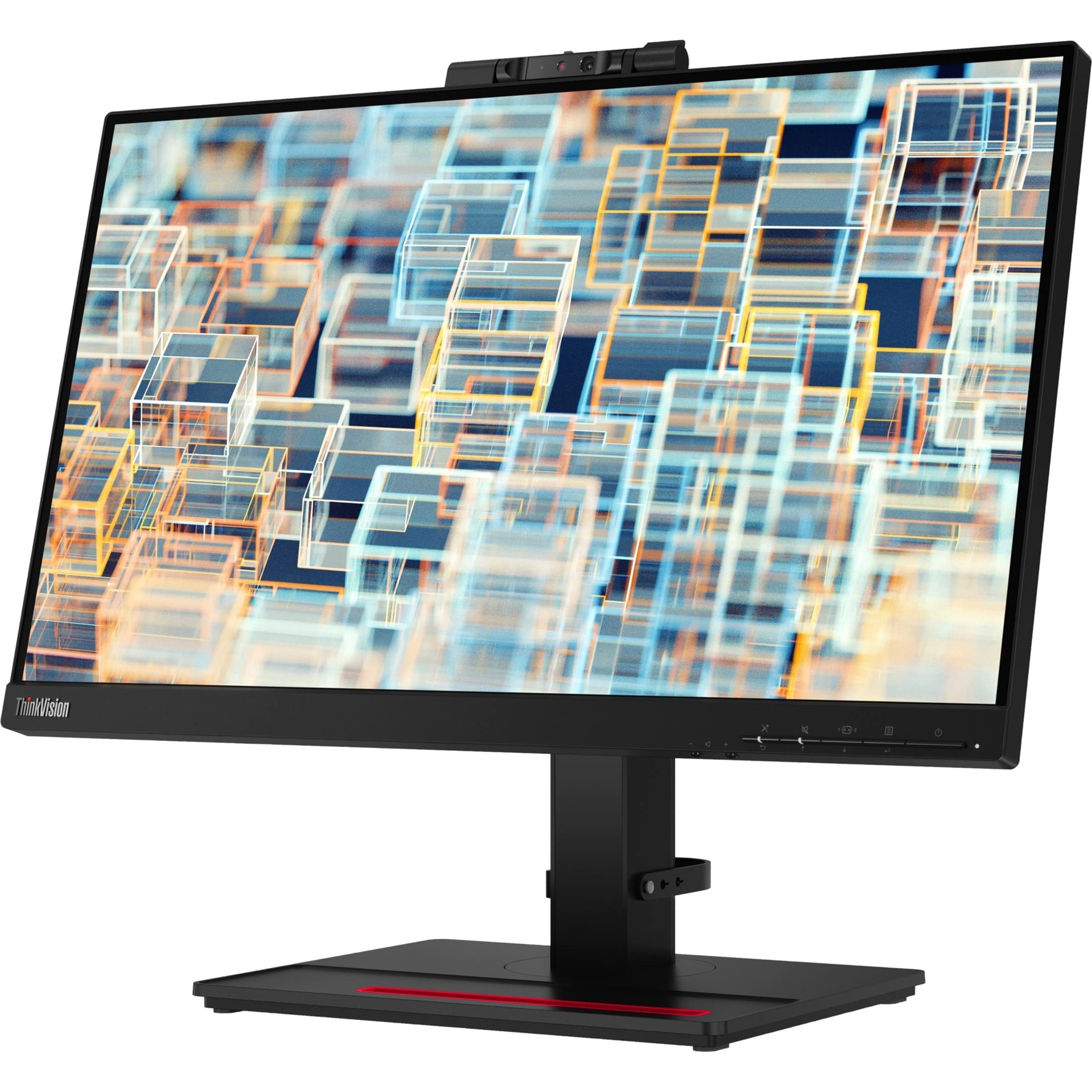Lenovo ThinkVision T22v-20 21.5 Full HD WLED LCD Monitor - 16:9 - Raven Black