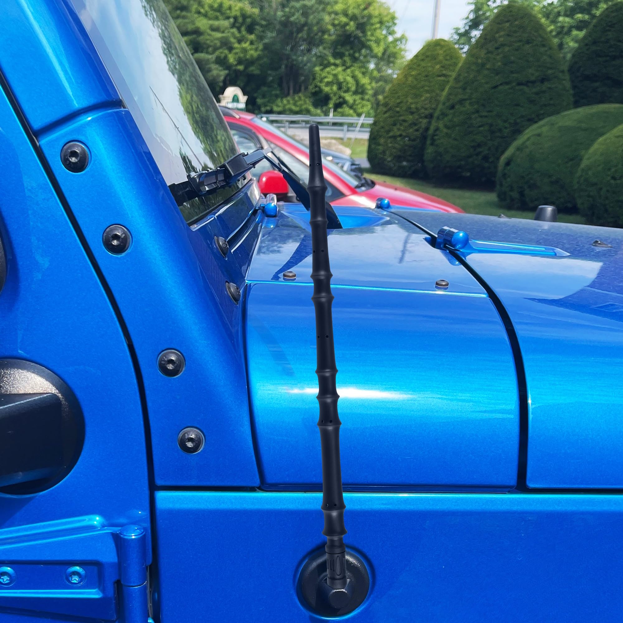 13 Inch Antenna Compatible With 2007 2024 Jeep Wrangler Jk Jl Gladiator Jt Sport Willys 4Xe Sahara Rubicon Unlimited Mojave Ante