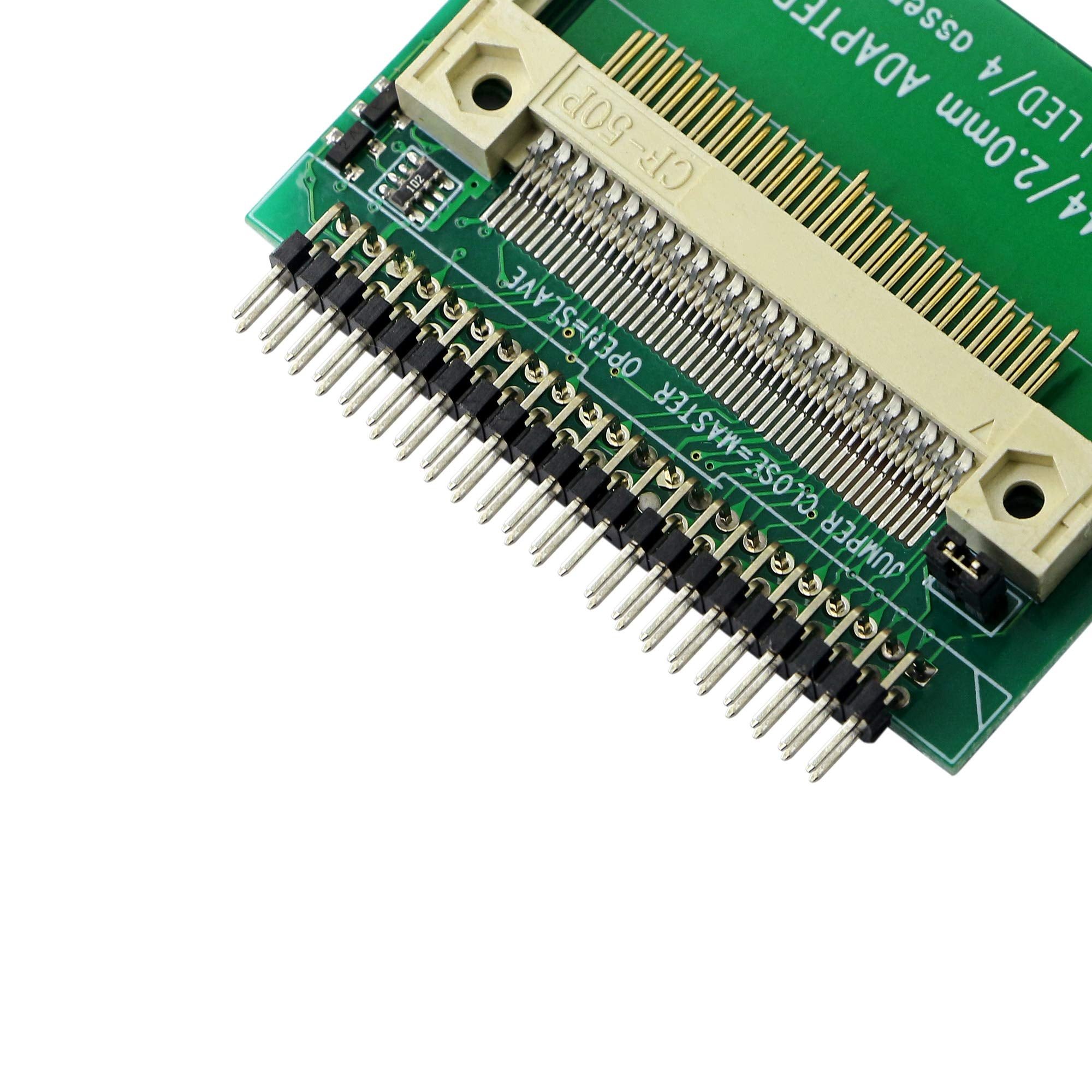 Sinloon Cf To Ide Adapter Cf Memory Card To 2.5-Inch 44Pin Male Ide Laptop Ssd Hdd Adapter Card (Cf/Ide M )