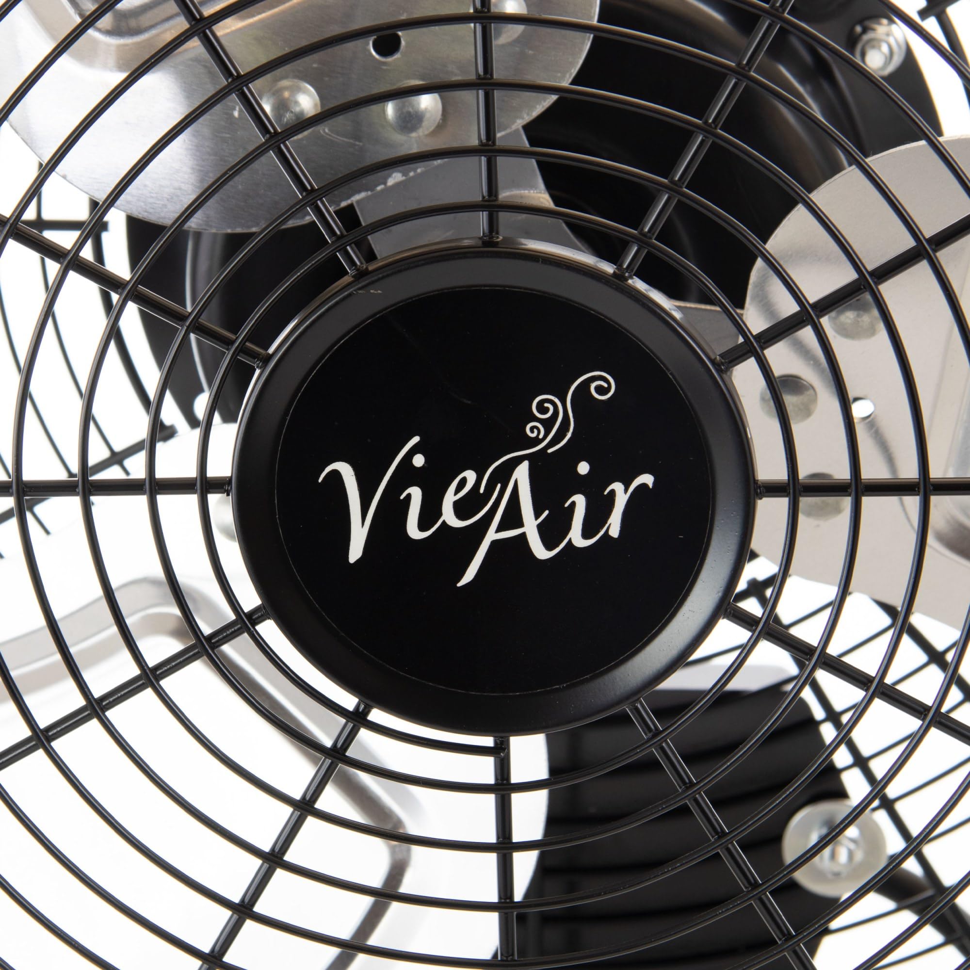 Vie Air Va 18W Dual Function 18'' Wall Mountable Floor Fan With 3 Speed Settings, Black