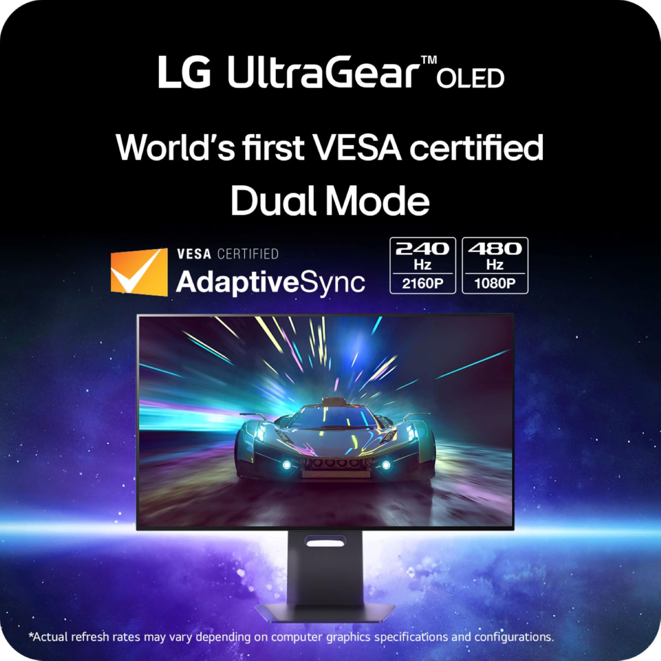 Lg 32Gs95Ue 32 Inch Ultragear Oled Gaming Monitor Uhd 240Hz 0.03Ms Displayhdr True Black 400 Amd Freesync Premium Pro Nvidia G S