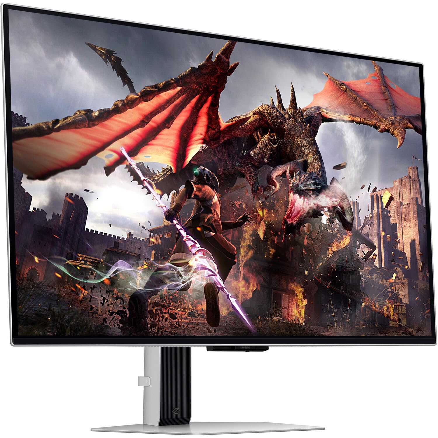 Samsung Odyssey Oled G8 (G80Sd) 32 Gaming Monitor, 240 Hz 4K Uhd Display, Vesa Mount (100X100Mm), Sleek Metal Design (2025 Lates