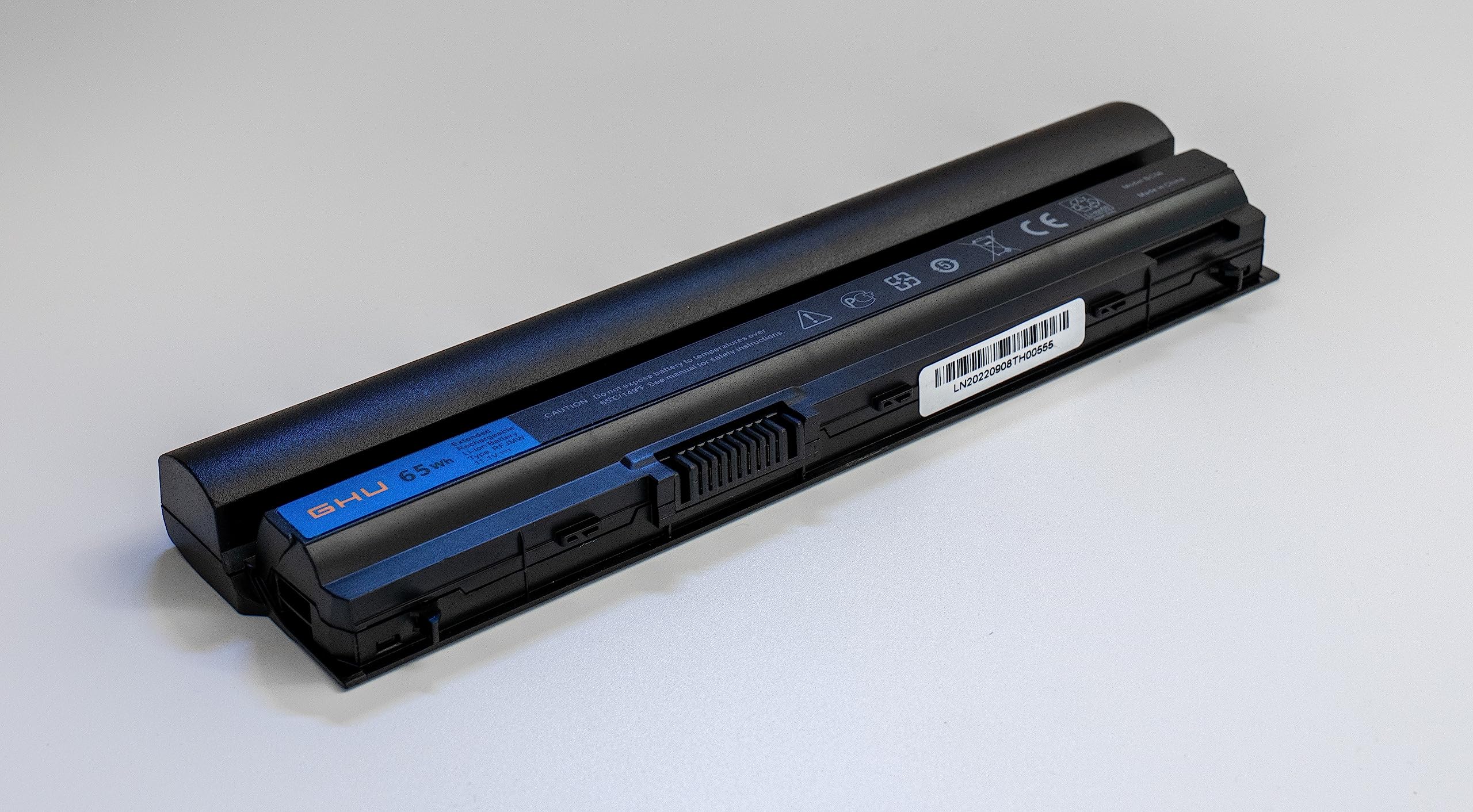 Ghu New Battery 65 Wh Rfjmw F7W7V Y61Cv Compatible With Dell Latitude Laptop E6220 6230 E6320 6320 E6230 E6330 6330 6 Cell Frr0G