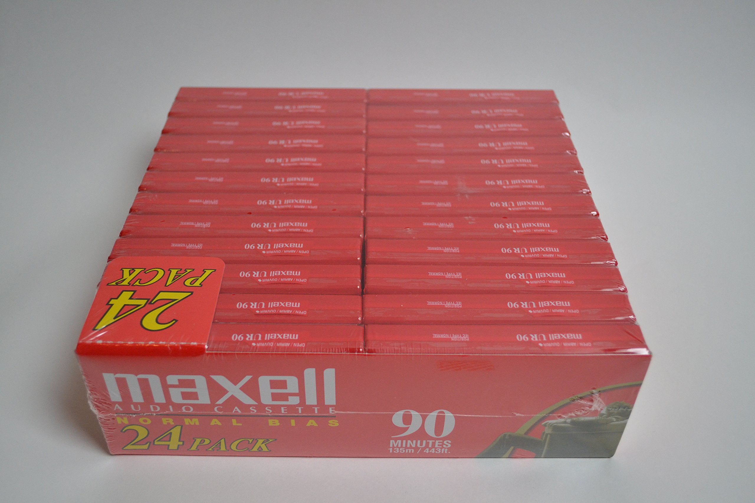 Maxell Ur 90 Audio Cassette 24 Pack