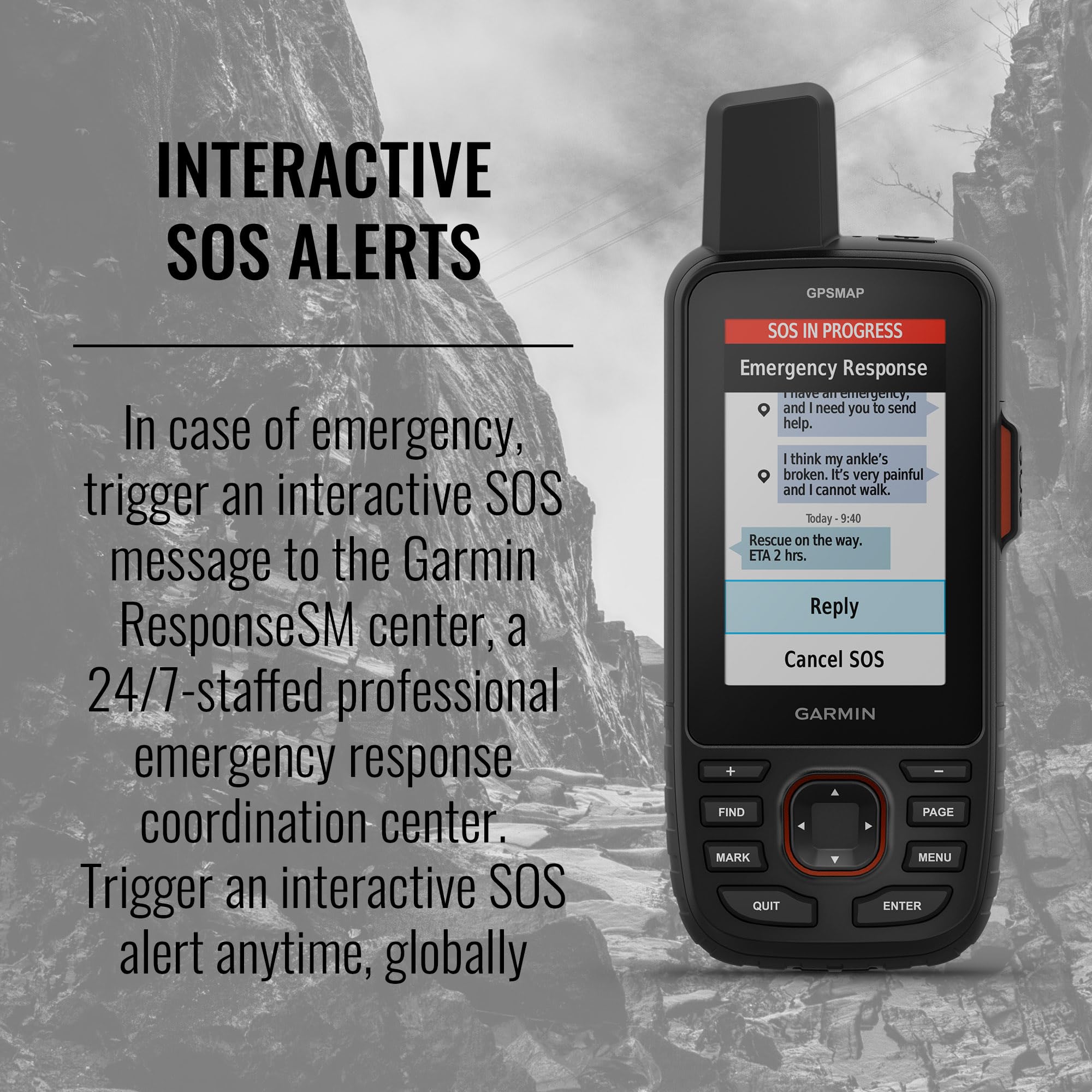 Garmin Gpsmap 67I Rugged Hiking Gps Premium Handheld Inreach Satellite Technology, Two-Way Messaging, Interactive Sos, Mapping B