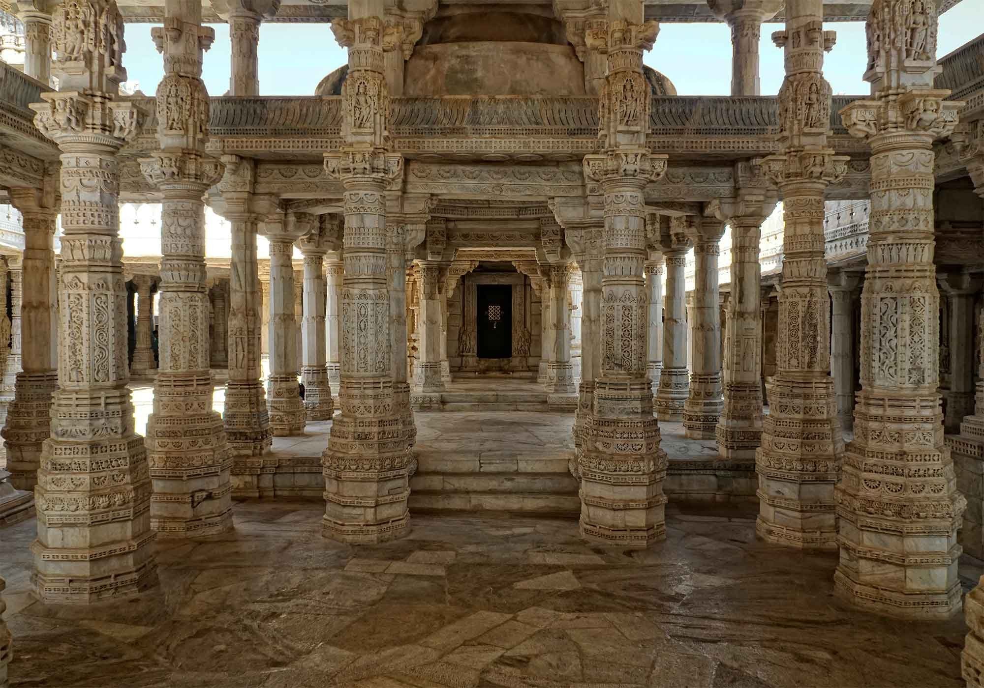 Mtmety 10X7Ft Beautiful Magical Old Indian Temple Background Photo Video Studio Photography Geme398