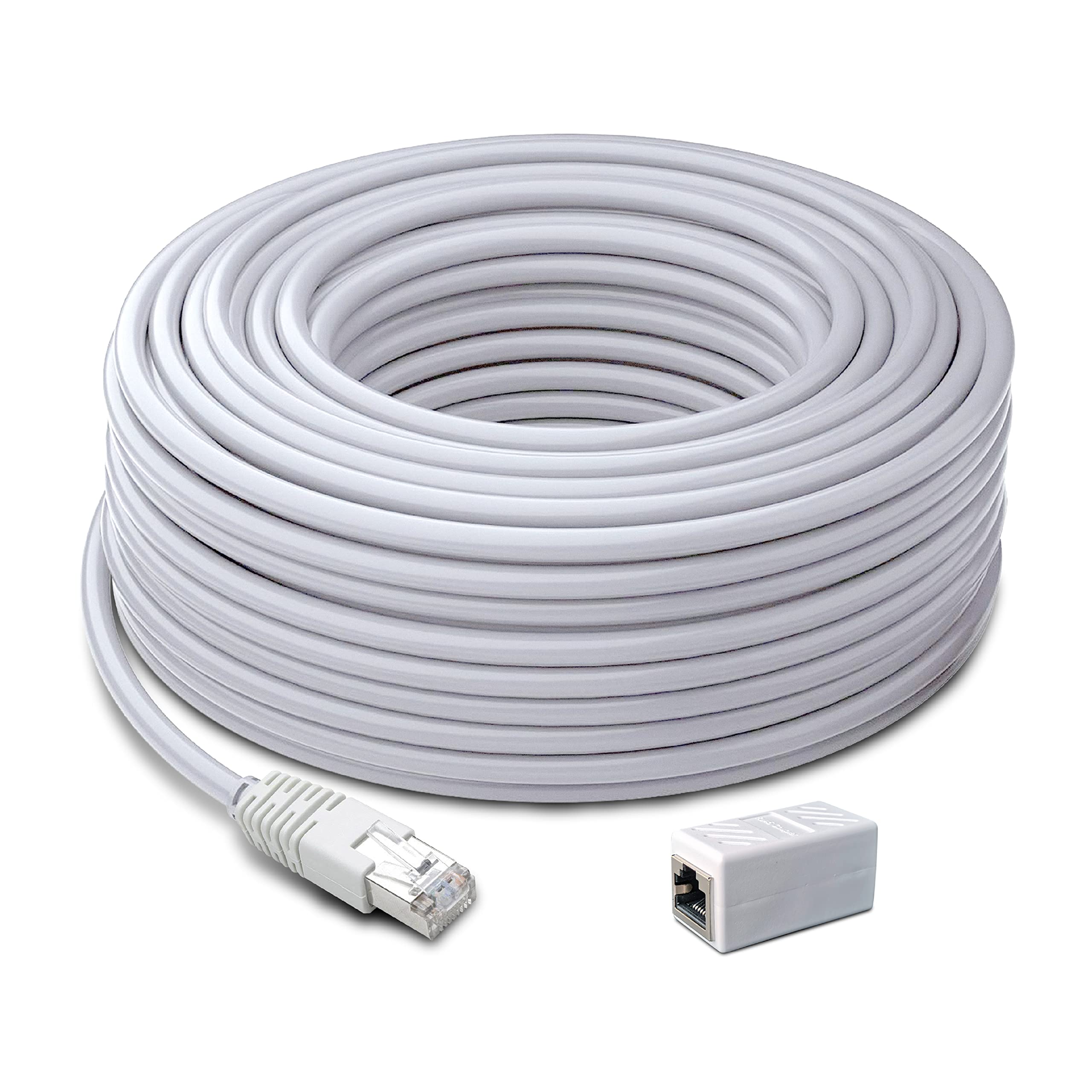 Swann Security Cat5 Ethernet Cable, Nvr Extension Cord For Poe Camera, 100 Ft/30M, Swnhd 30Mcat5E