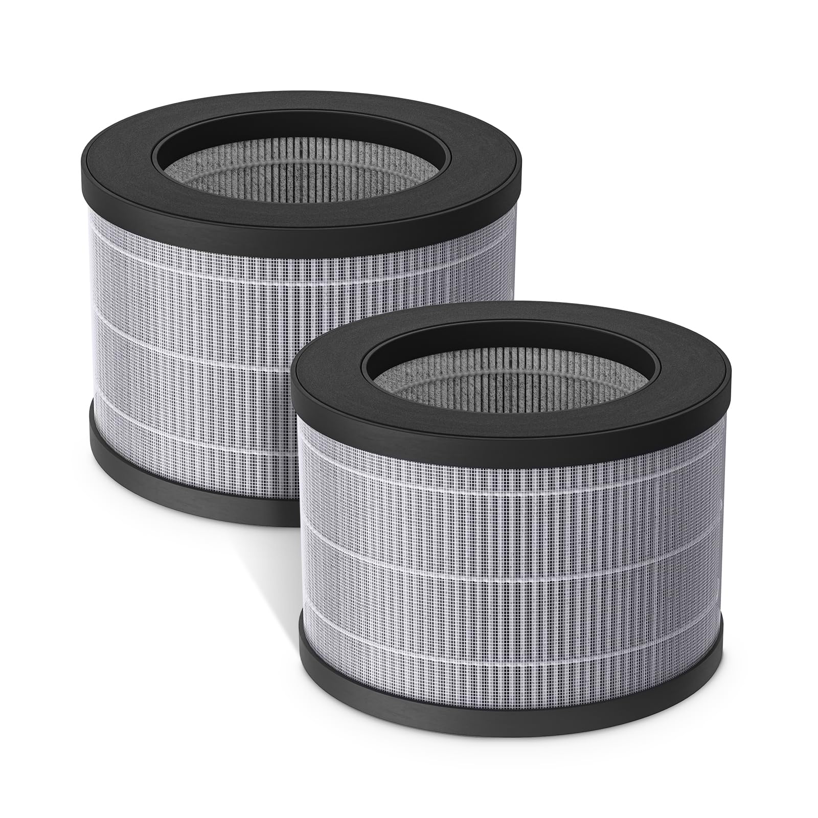 Fil Fresh 2 Pack Mk01 & Mk06 Replacement Filter, Compatible With Aroeve Mk01 & Mk06, Tolife Tz K1, Kloudi Dh Jh01 Air Purifier,