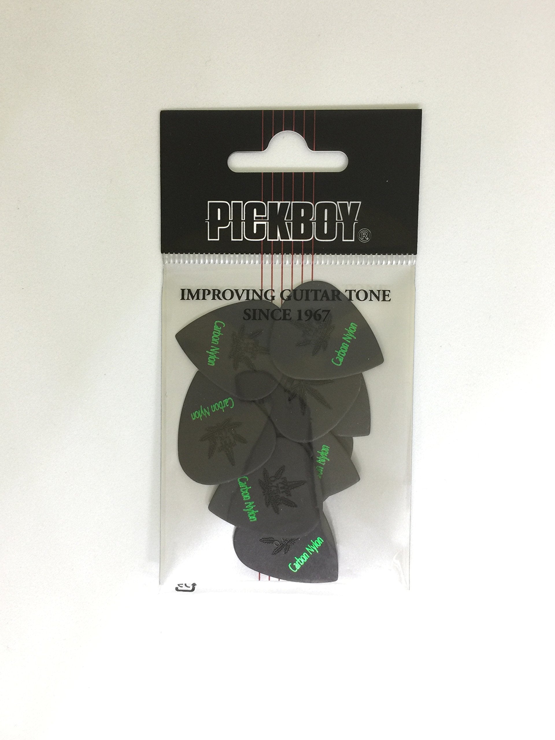 Pickboy Hi Modulous, Reefer Pick, Carbon/Nylon, 0.75Mm, 10 Picks