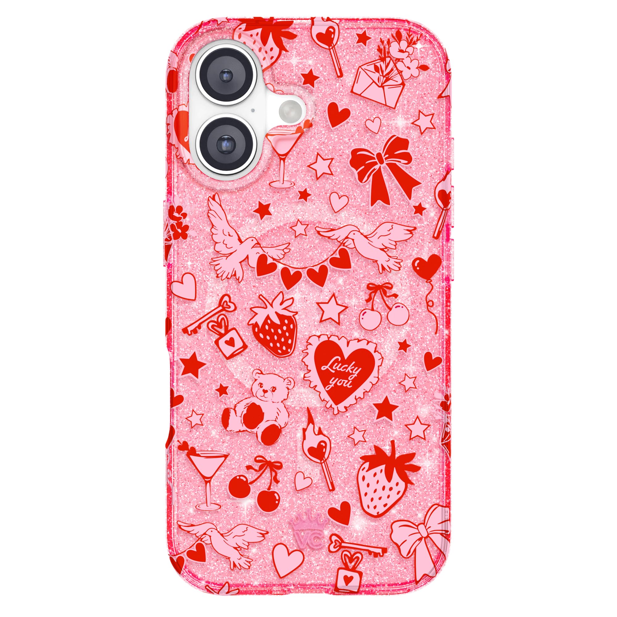 VELVET CAVIAR Case for iPhone 17 | Compatible with MagSafe | 10ft Drop Tested | Protective Designer Cases | Dusty Rose Floral