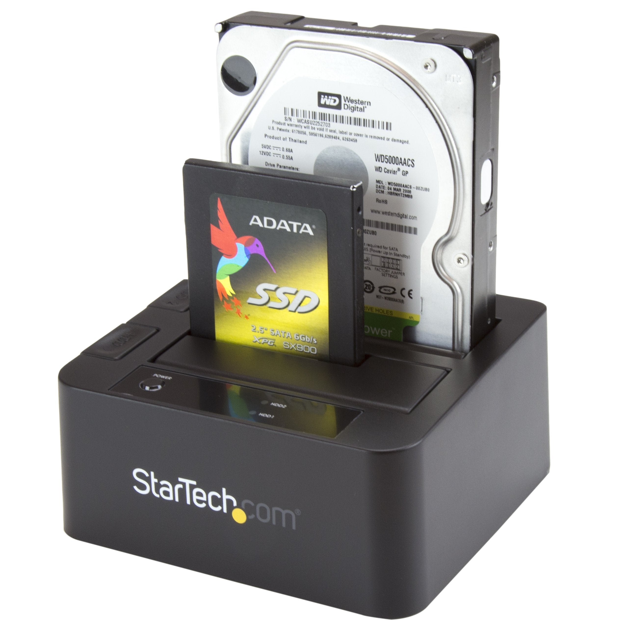 Startech.Com Dual-Bay Usb 3.0 / Esata To Sata Hard Drive Docking Station, External 2.5/3.5 Sata I/Ii/Iii, Ssd/Hdd Docking Statio