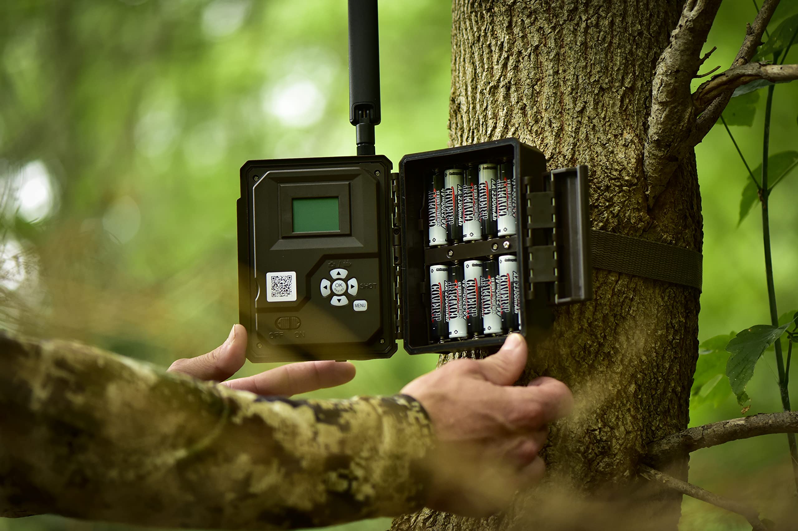 Covert Scouting Cameras Wc20-A (At&T Wireless) 4G Lte Cellular Game & Trail Camera For Hunting Deer And Wildlife - 20Mp High-Res