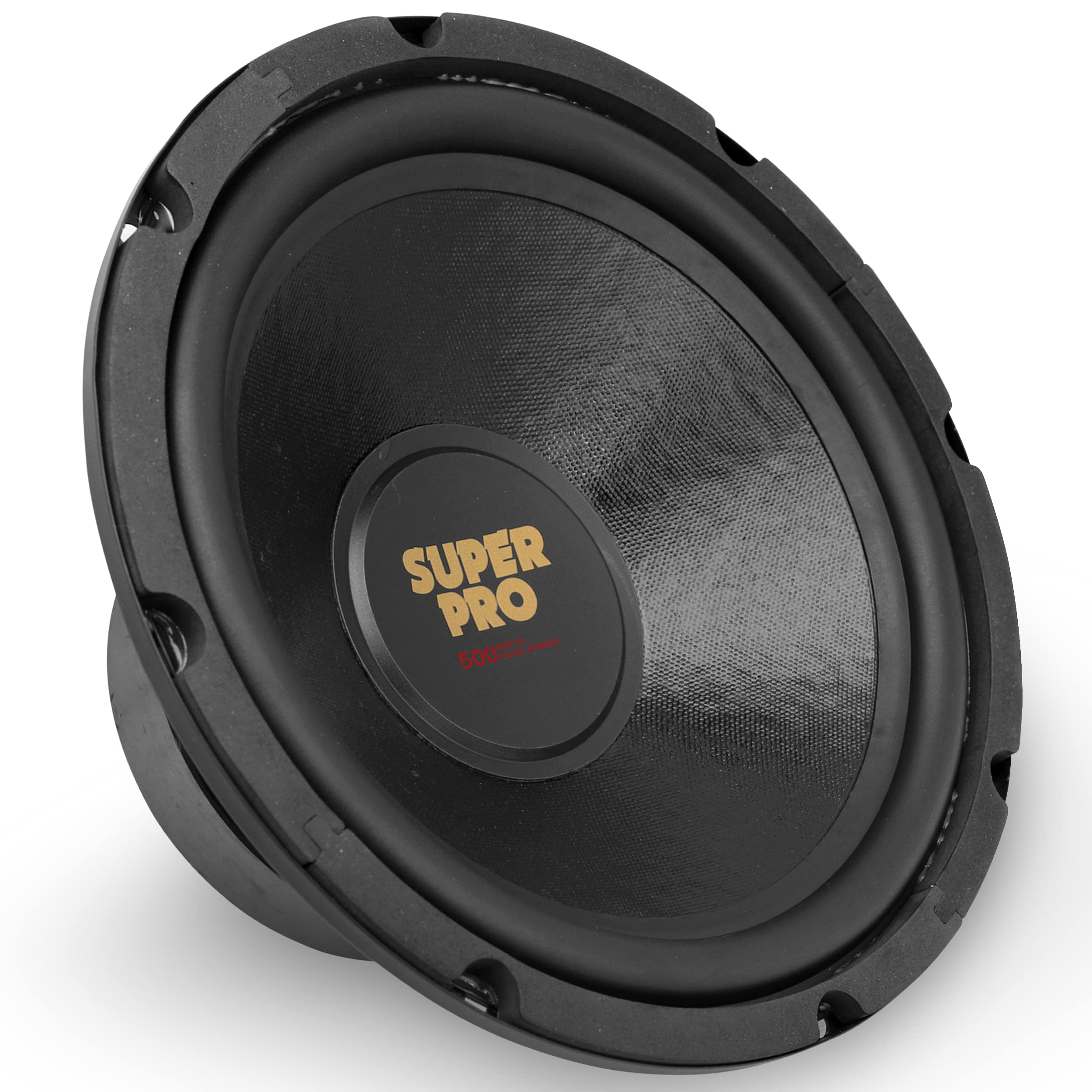 Pyramid 10 Inch Car Subwoofer Speaker   500 Watt High Powered Car Audio Sound Component Speaker System W/ 2 Inch High Temperatur