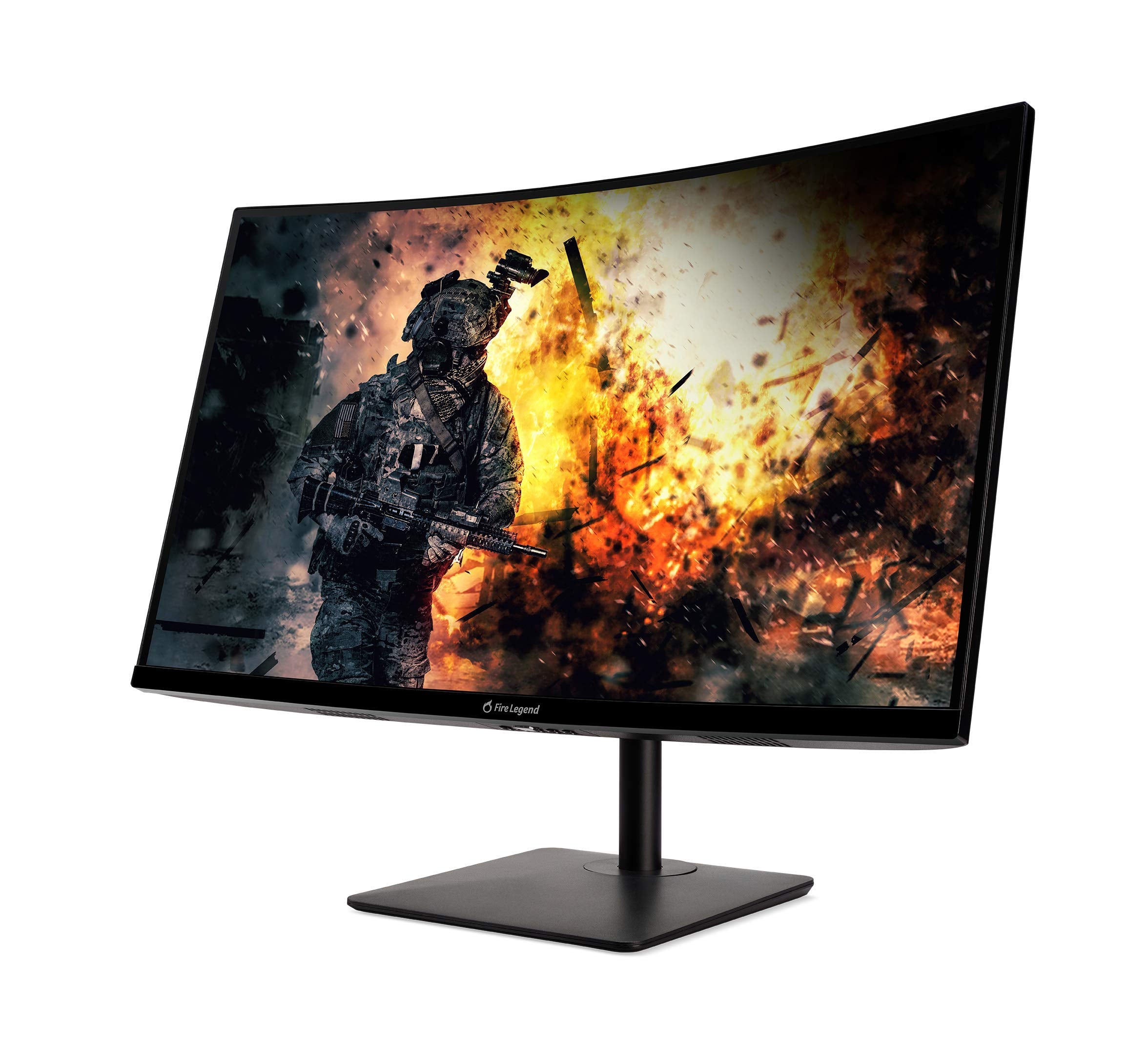 Aopen By Acer 27Hc2R Pbmiiphx 27'' 1500R Curved Full Hd (1920 X 1080) 165Hz Monitor With Amd Radeon Freesync, Black