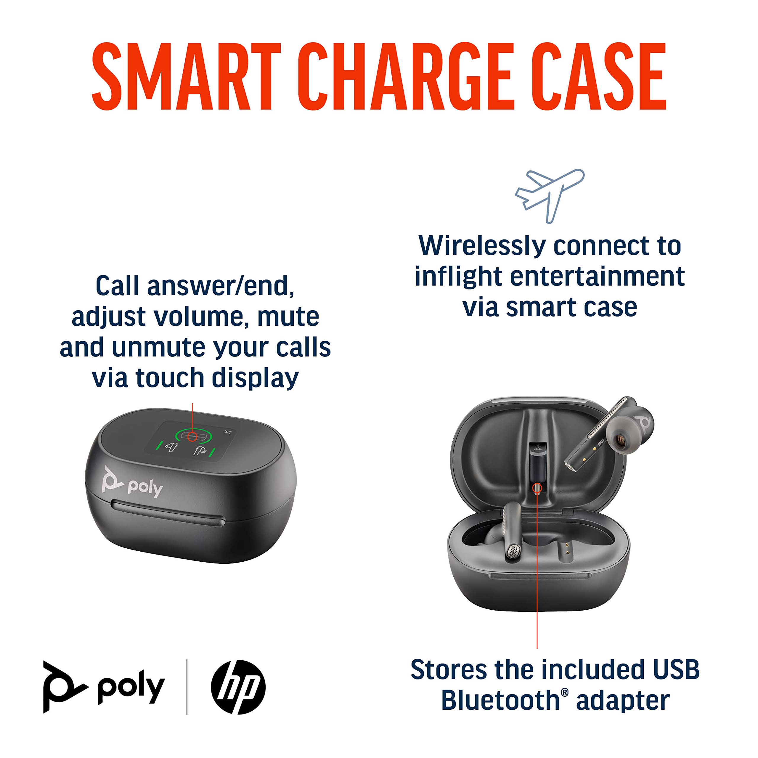 Poly Vfree 60+ Cb Earbuds +Bt7