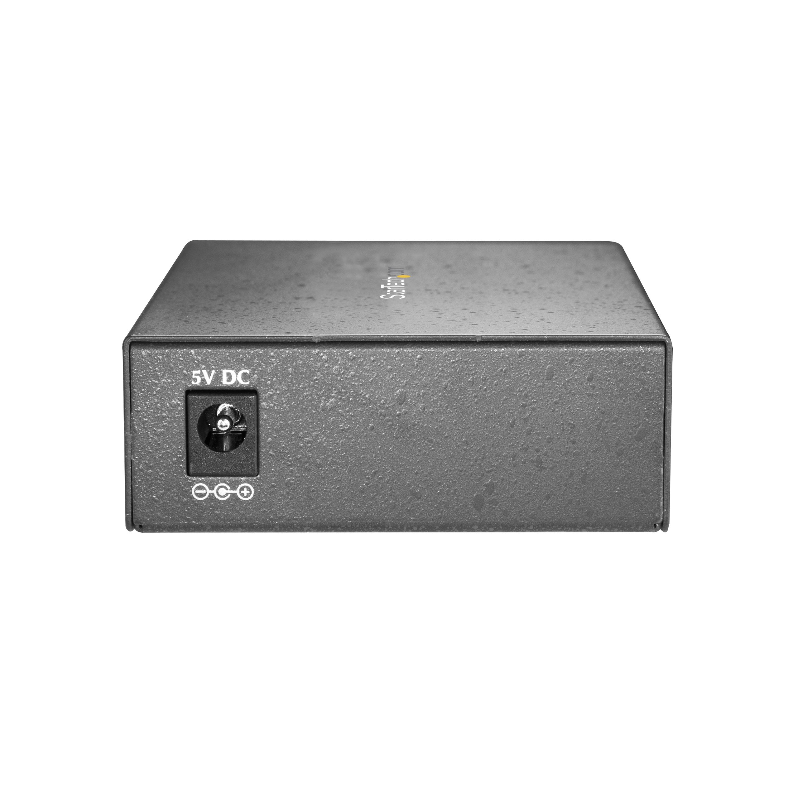 Startech.Com Multimode (Mm) Sc Fiber Media Converter For 10/100/1000 Network - 550M Range - Gigabit Ethernet - 850Nm - Full Dupl