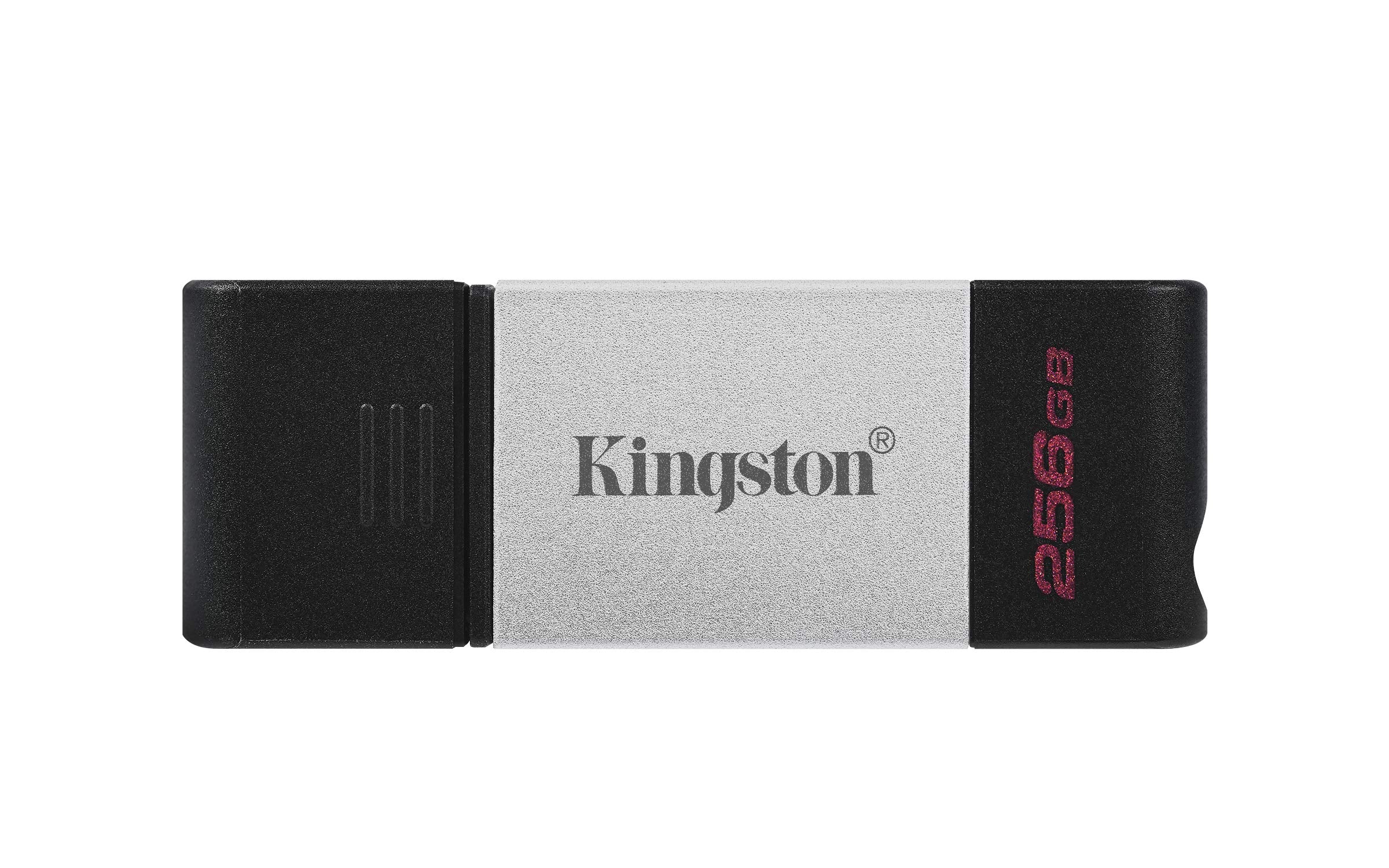 Kingston DataTraveler 80 256GB USB Type-C Flash Drive (DT80/256GB), Metal