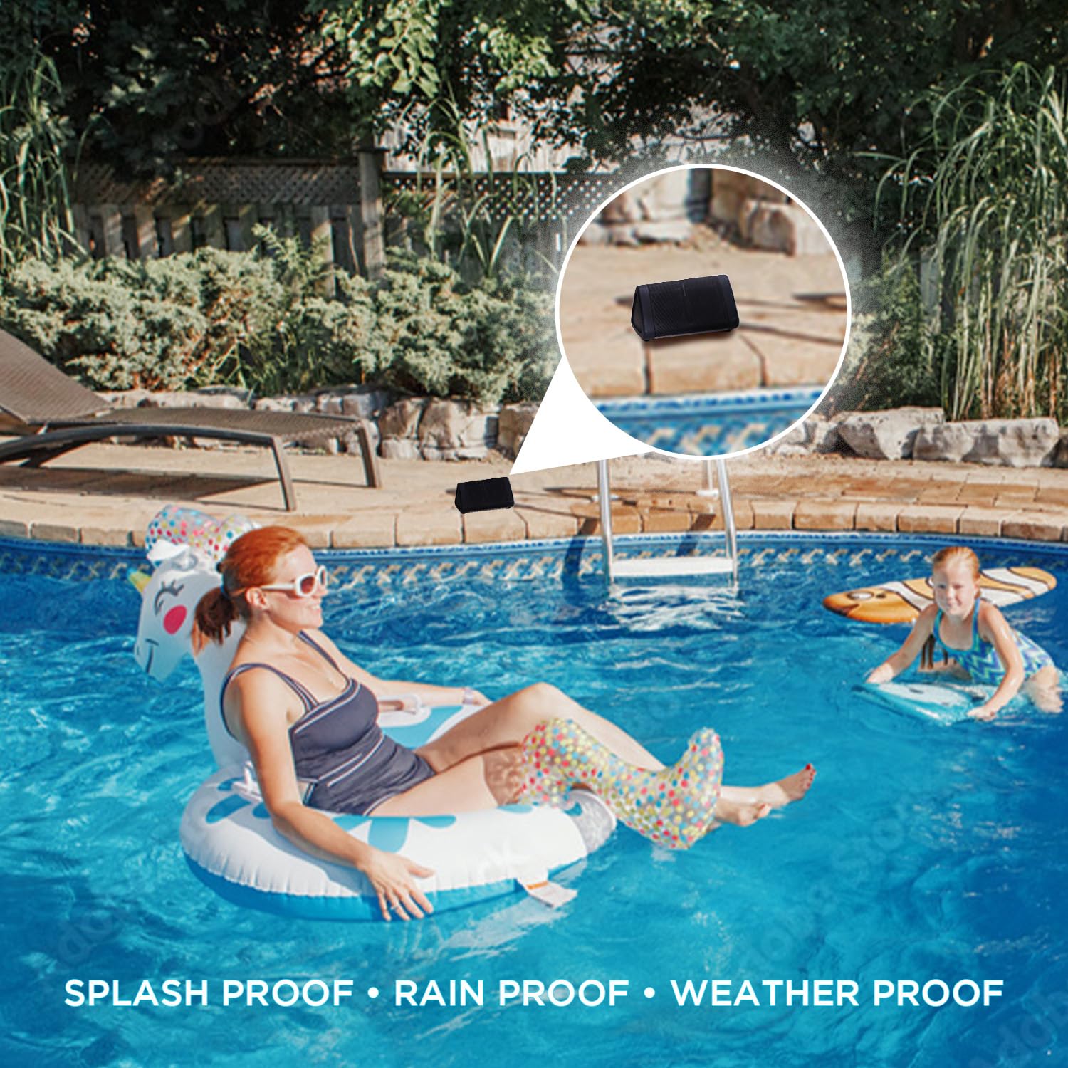 Cambridge Soundworks Oontz Angle 3 Bluetooth 5.4 Speaker, Up To 100 Ft Wireless Range, Up To 24 Hrs Playtime, Portable Small Speaker For Iphone, Android Phones, Ipx5 Portable Bluetooth Speaker, Black