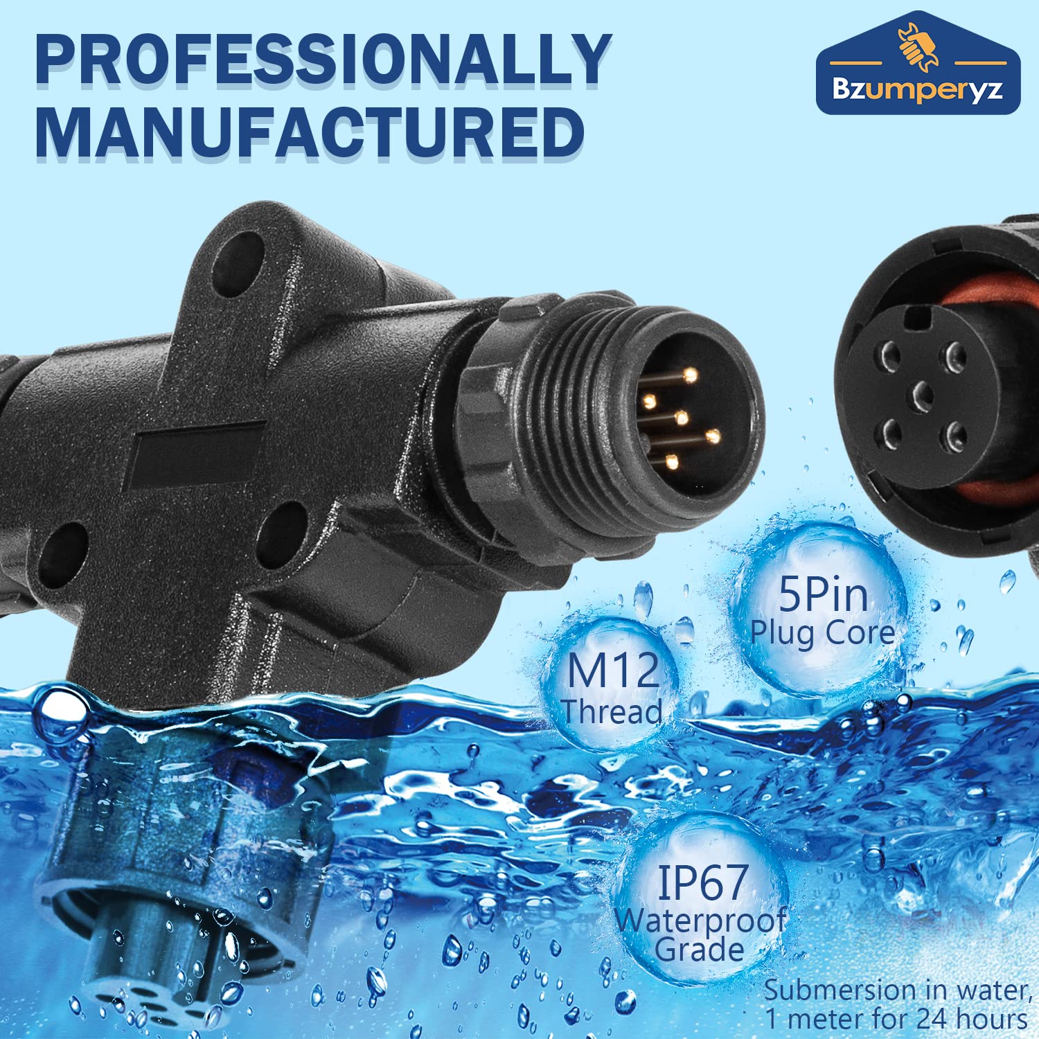 Nmea 2000 (N2K) (Tee) T Connector For Garmin Lowrance Simrad B&G Navico Networks Waterproof Plugandplay Boat Accessories