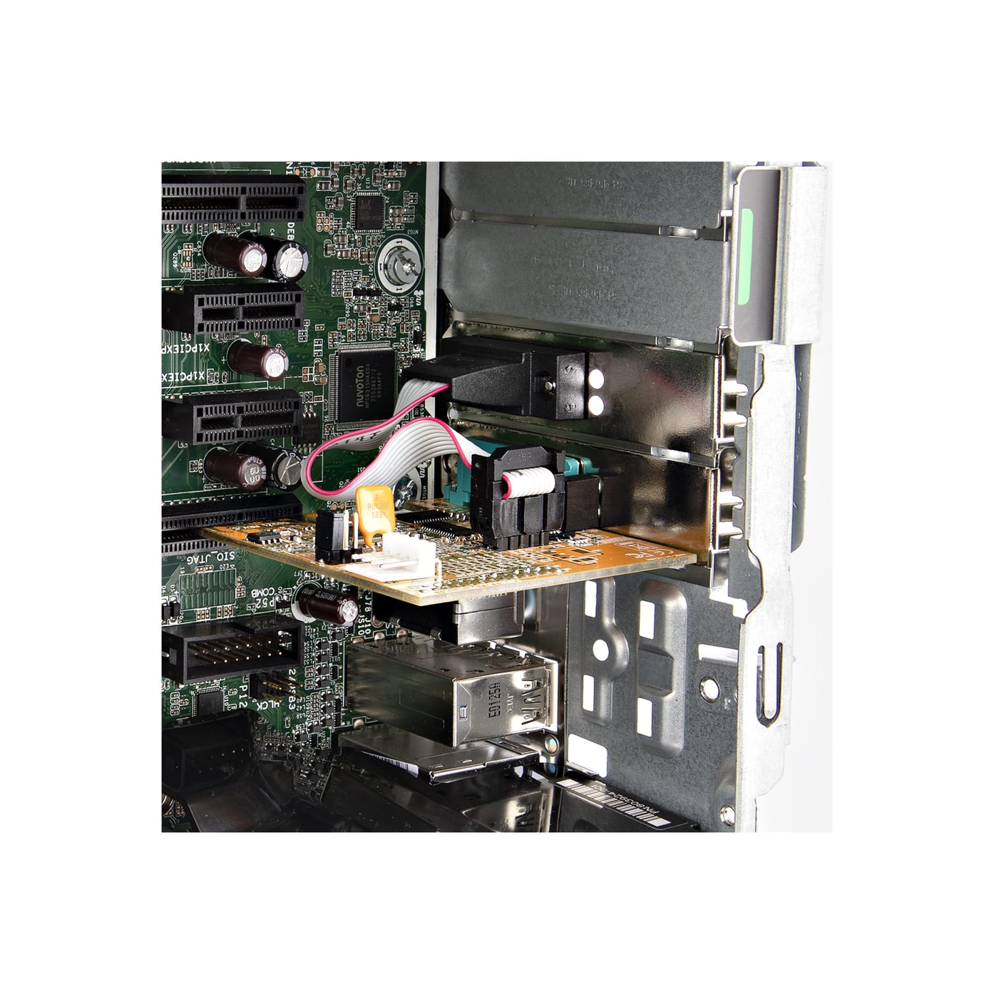 Startech.Com 2 Port Pci Express Serial Interface Card, Dual Port Pcie To Rs232 (Db9) Serial Card, 16C1050 Uart, Standard/Low Pro