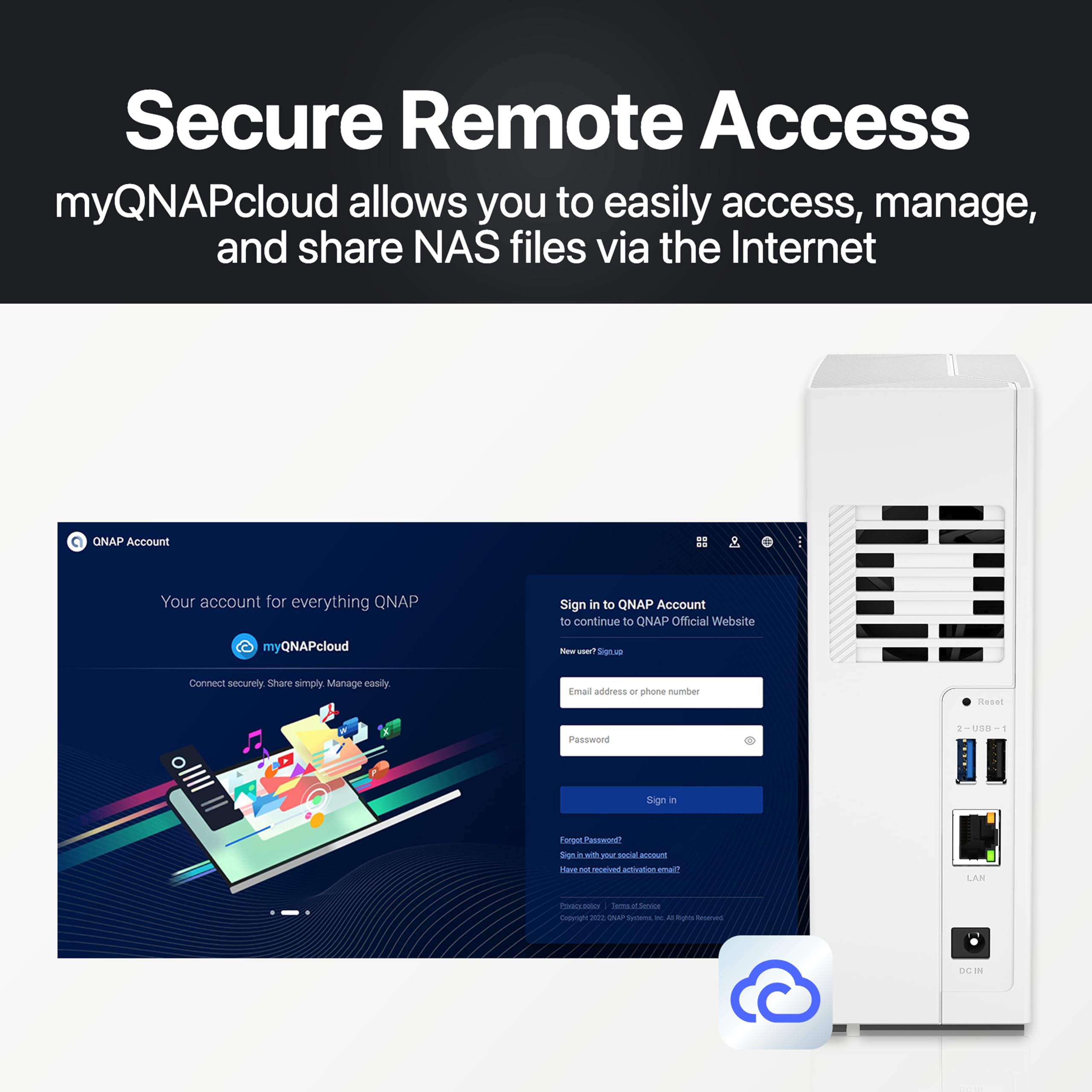 Qnap 1 Bay Home Nas With 4Tb Storage Capacity, Preconfigured Seagate Ironwolf Drive Bundle, With 1Gbe Ports (Ts 133 14St Us)