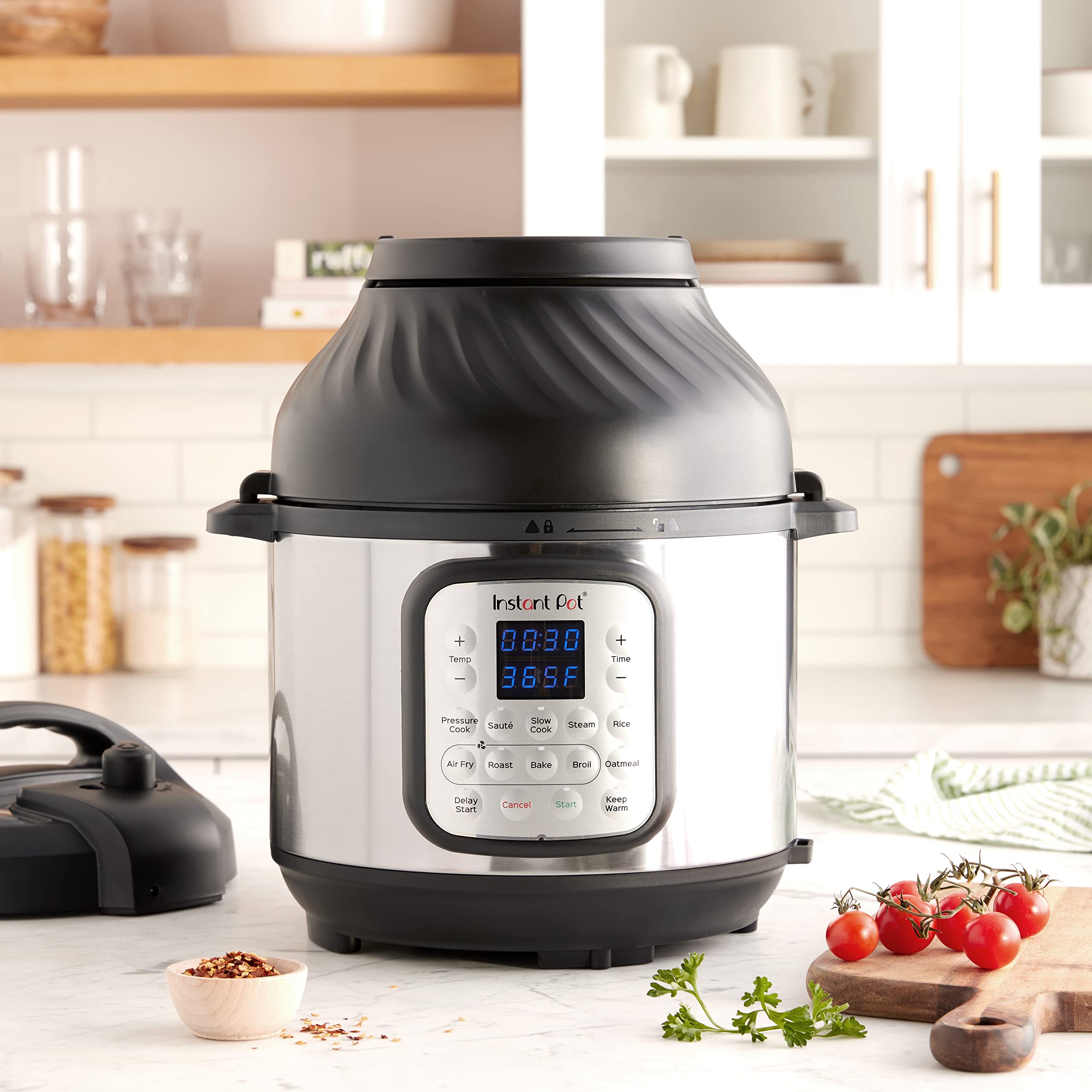 Instant Pot Duo Crisp 9 In 1 Electric Pressure Cooker And Air Fryer Combo With Stainless Steel Pot, Pressure Cook, Slow Cook, Ai
