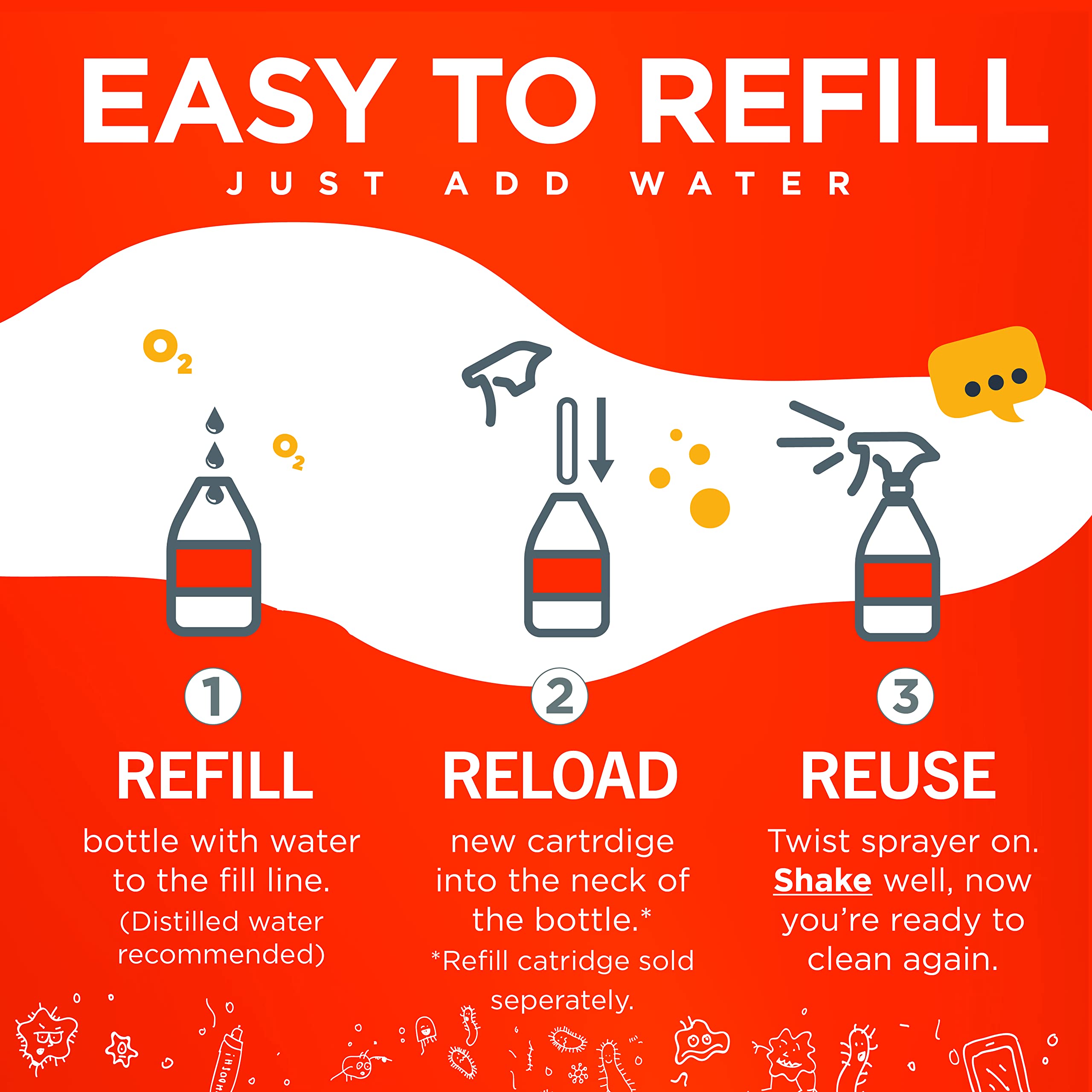 Whoosh! Large Screen Cleaner Spray And Wipe   16.9 Fl Oz + 1 Microfiber Cloth Wipe   For Tv, Car, Computer, Laptop, Macbook, Ipa