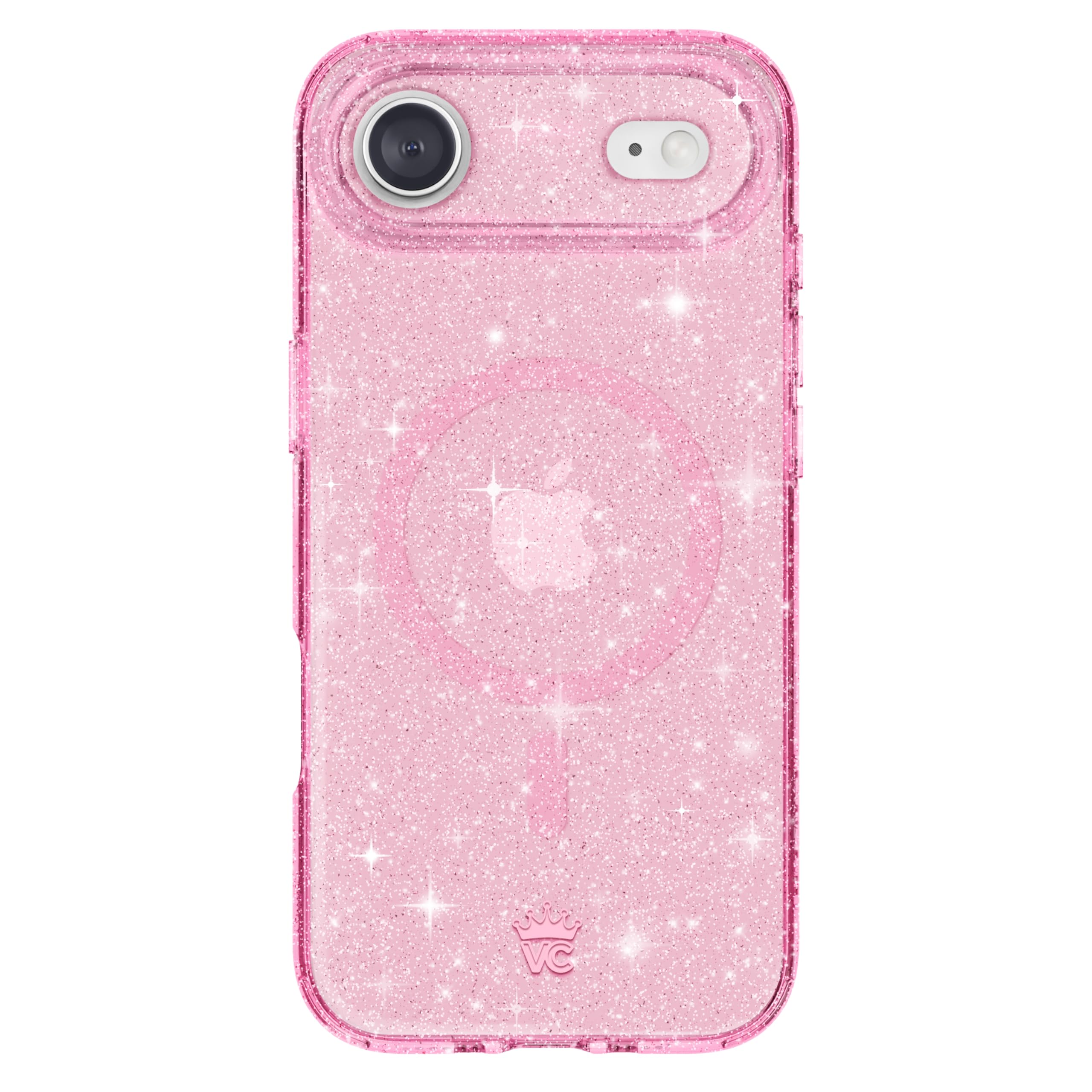VELVET CAVIAR Case for iPhone 17 Air | Compatible with MagSafe | 10ft Drop Tested | Protective Designer Cases | Pink Stardust Gl
