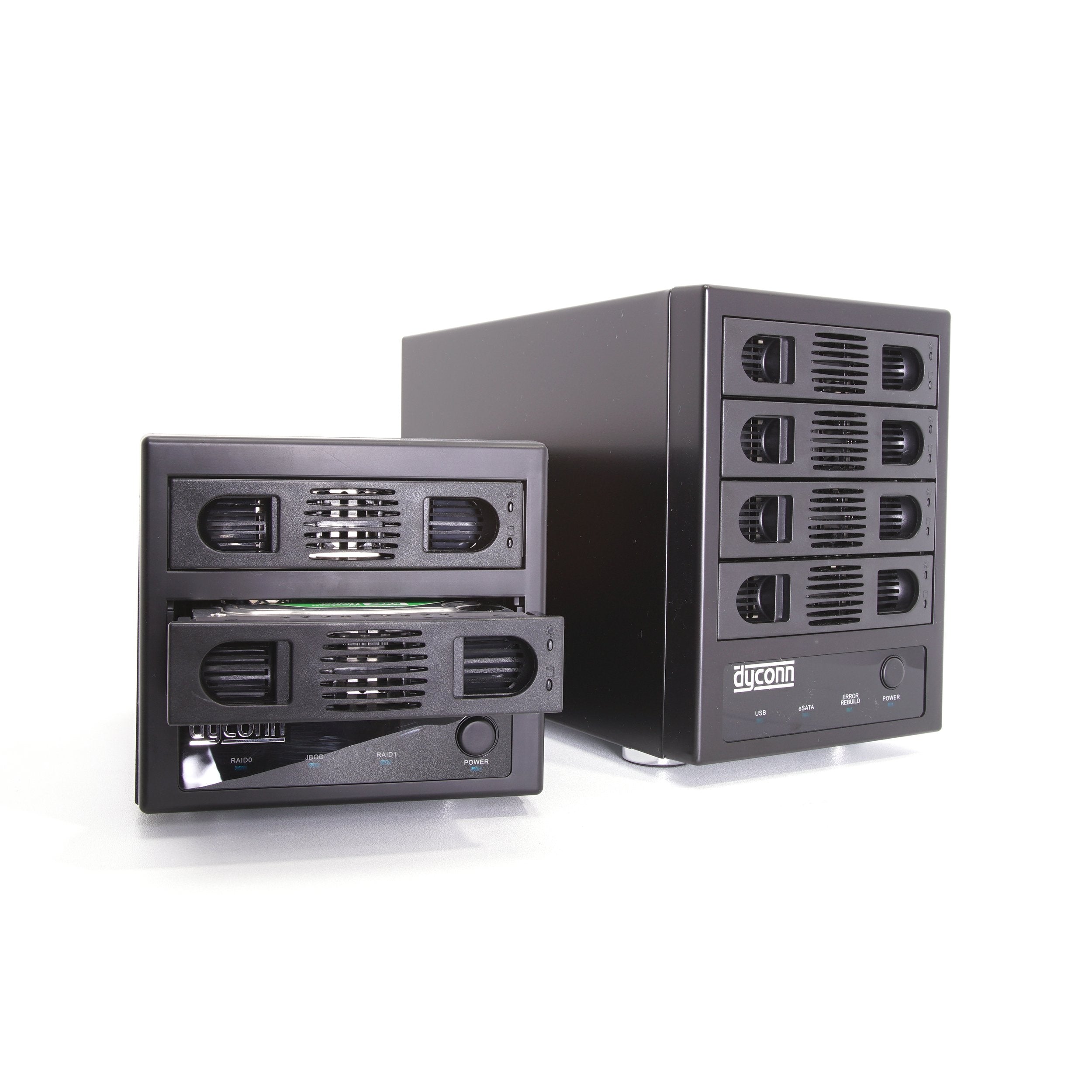 4 Bay RAID and JBOD Enclosure   2.5' / 3.5 Inch Hard Drive eSATA, USB 3.0, RAID Storage System (R4U3SB)