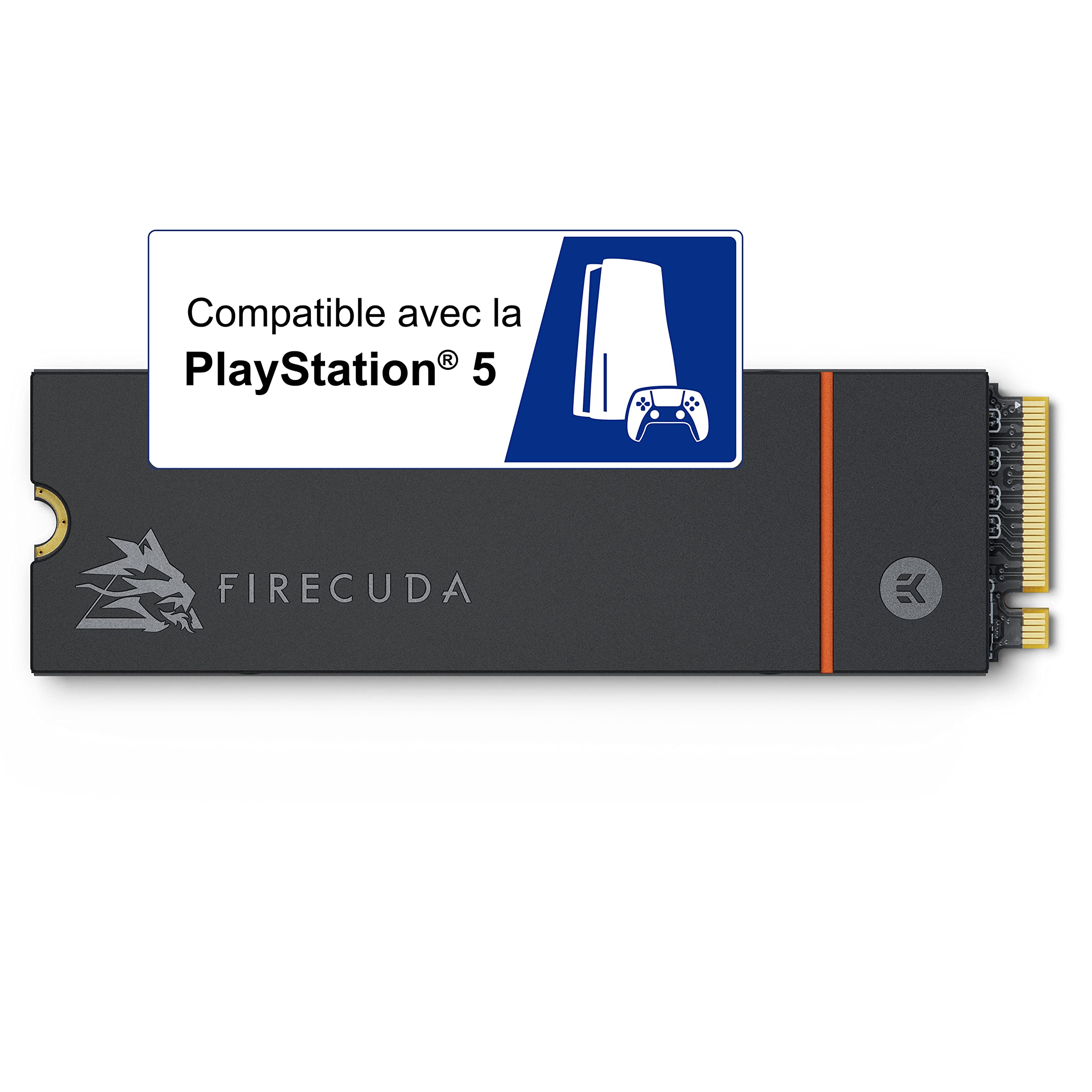 Seagate Firecuda 530 500Gb Solid State Drive - M.2 Pcie Gen4   4 Nvme 1.4, Ps5 Internal Ssd, Speeds Up To 7300Mb/S, 3D Tlc Nand,