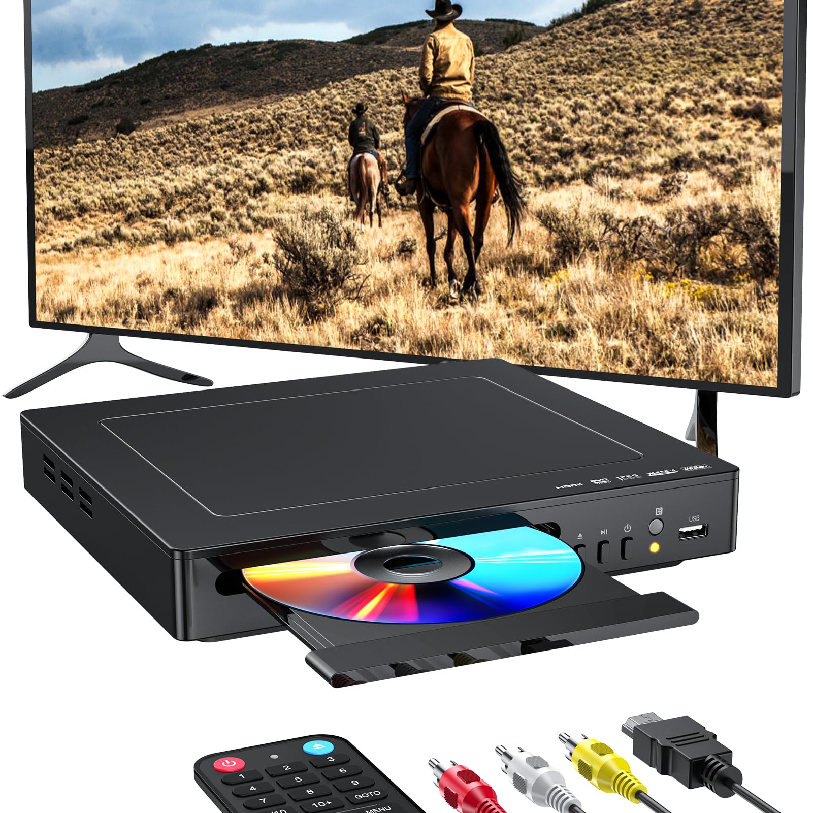 Dvd Players For Smart Tv With Hdmi, Dvd Players That Play All Regions, Simple Dvd Player For Elderly, Cd Player For Home Stereo 