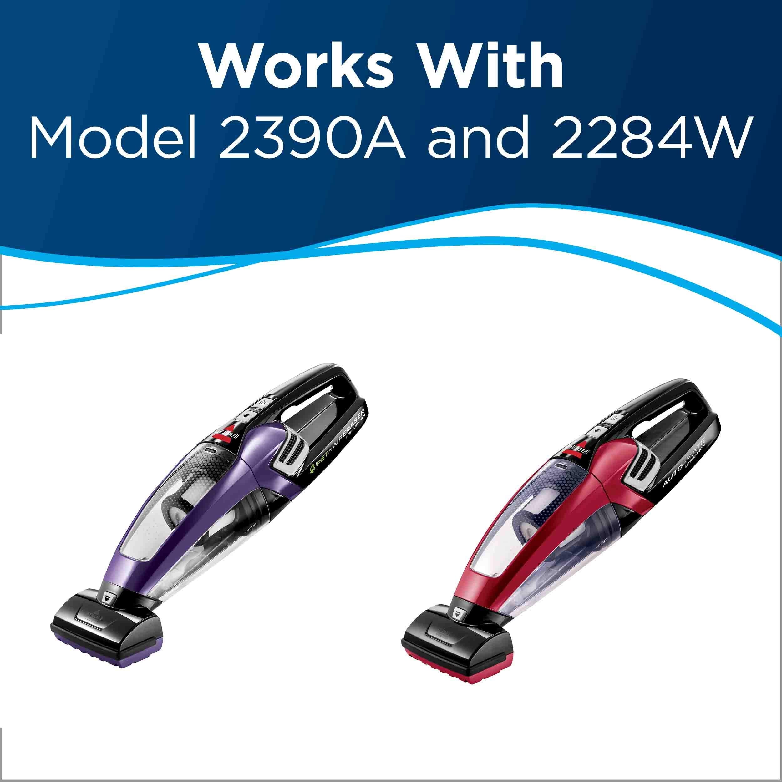 Bissell, 2579 Pet Hair Eraser Lithium Ion Hand Vacuum Replacement Filter 2 Pack, New Oem Part, 2 Count