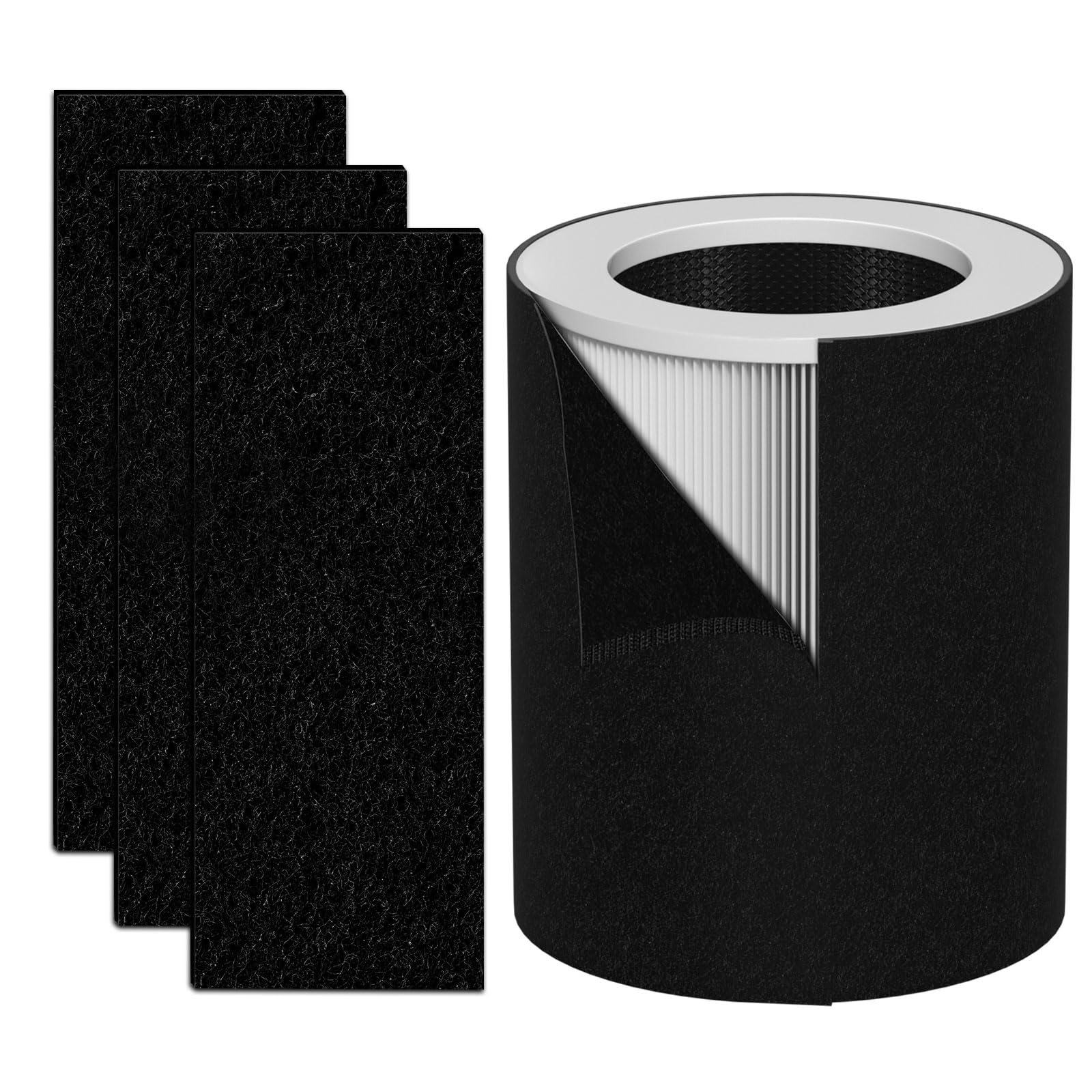 Hp670 Replacement True Hepa Filter Set Compatible With Hunter Hp670 Large Tower True Hepa Air Cleaner Purifier, Part Number H Hf