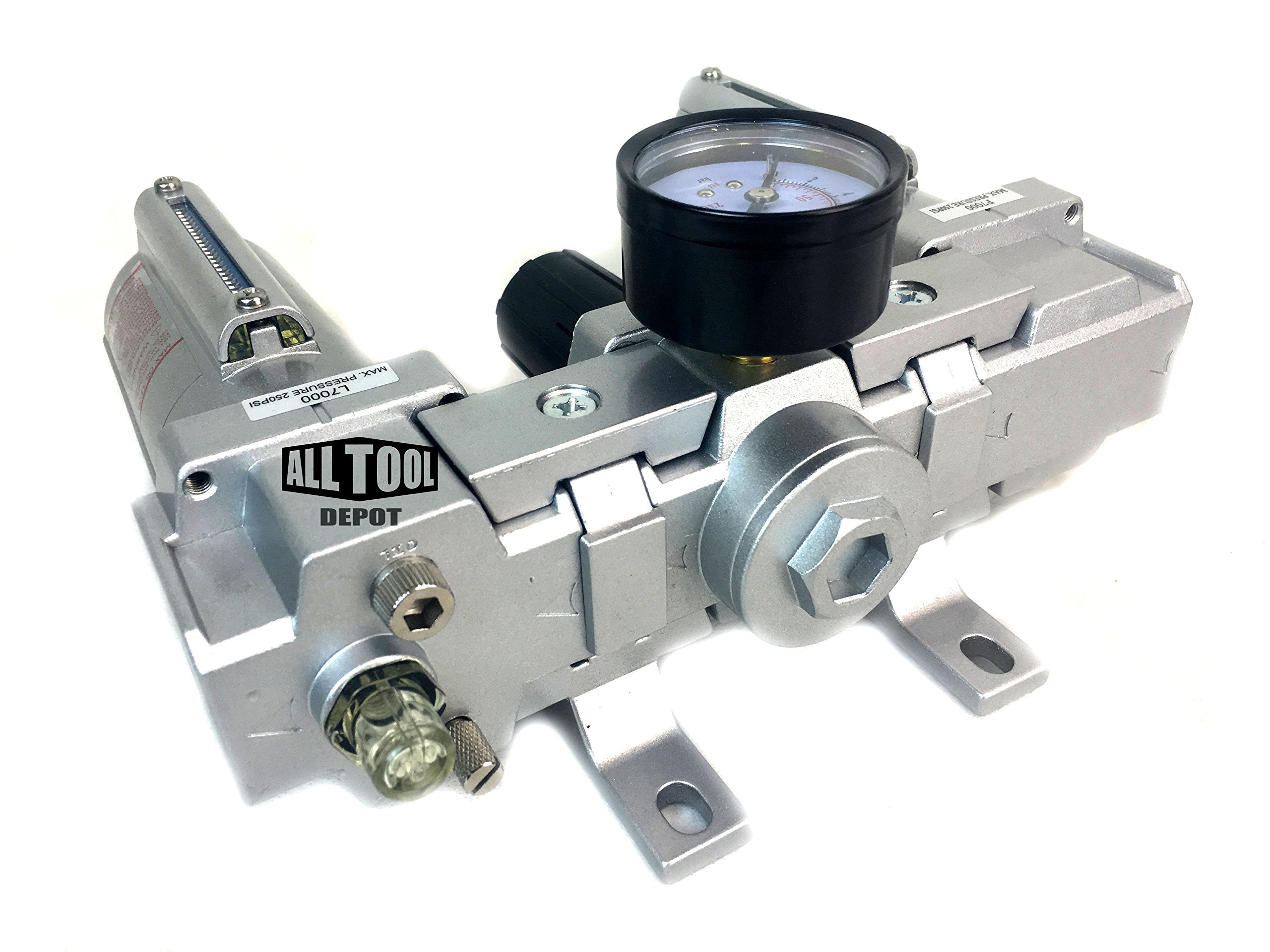 3/4'' Npt Compressed Air Preparation Filter/Regulator/Lubricator Frl W Auto Drain