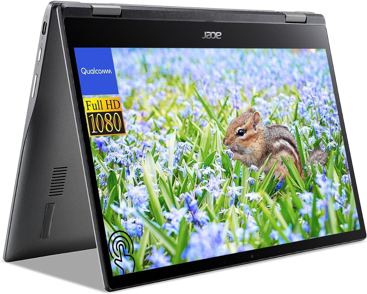 Acer Newest Spin 513 2 In 1 Chromebook, Thin & Light 13.3'' Fhd Ips Touchscreen, Qualcomm Kryo 468 Processor, 4Gb Ram, 64Gb Emmc