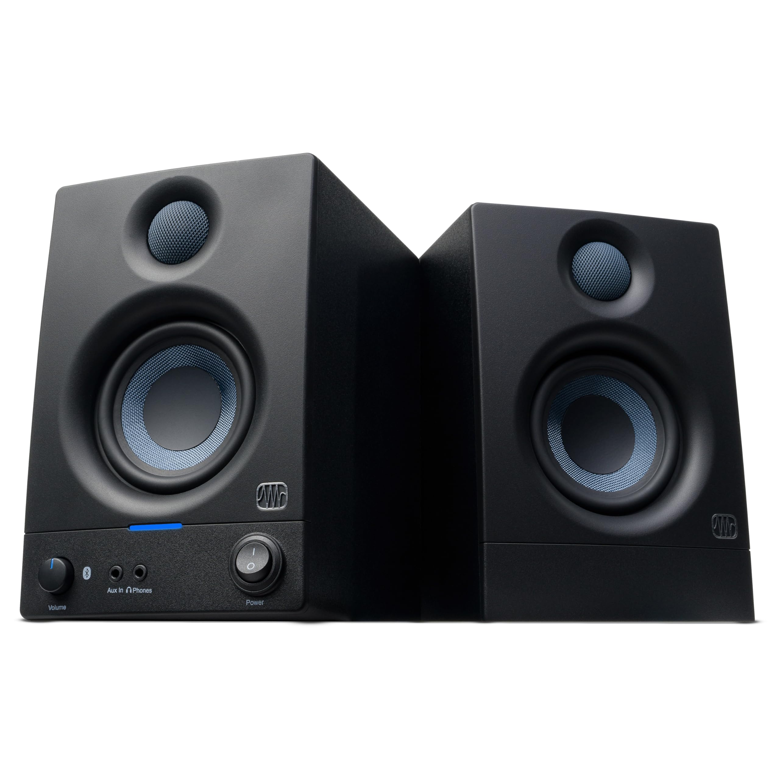 Presonus Eris 3.5Bt Bluetooth Studio Monitors, Pair   Powered, Active Monitor Speakers For Desktop, Turntable, Record Player, Bo