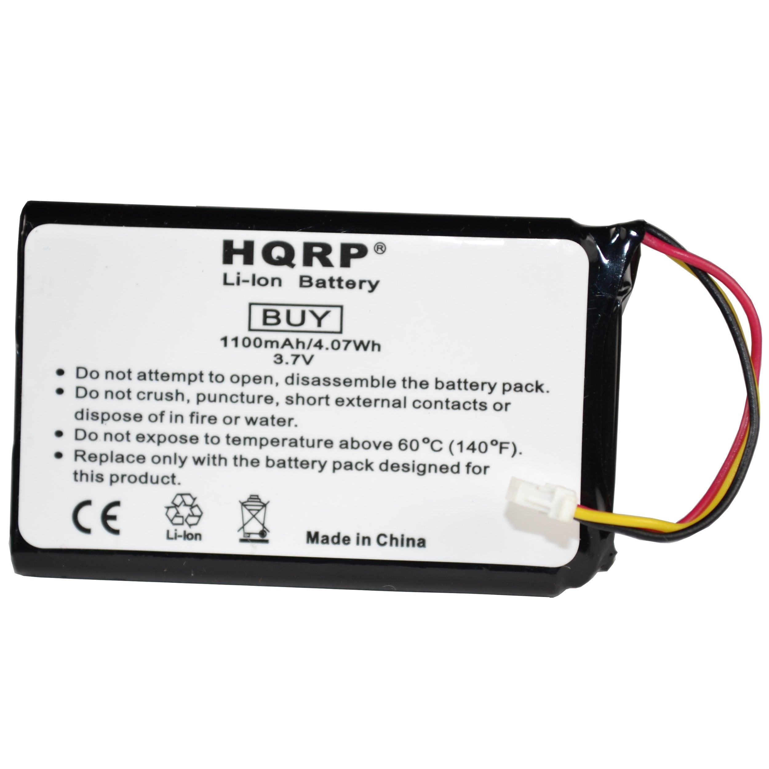 Hqrp Battery Compatible With Garmin Nuvi 30 30Lm, Nuvi 40 40Lm, Nuvi 42 42Lm, Nuvi 44 44Lm, Nuvi 50 50Lm, Nuvi 52 52Lm, Nuvi 54 54Lm, Nuvi 56 56Lm 56Lmt 361 00056 01 Kh07Bh26D03H3 Gps Navigator
