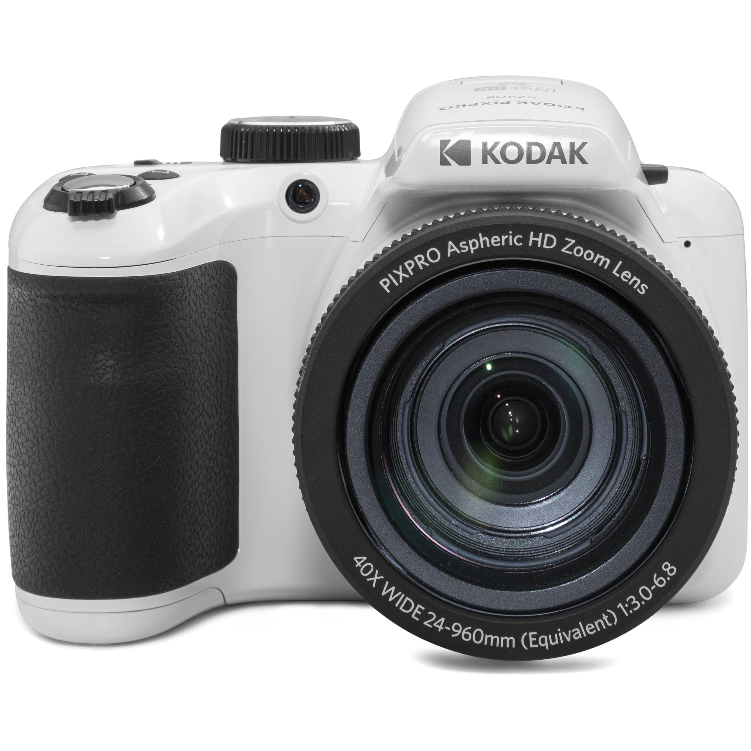 Kodak Pixpro Az405 Digital Camera (White) Bundle With 64Gb Memory Card + Camera Case (3 Items)