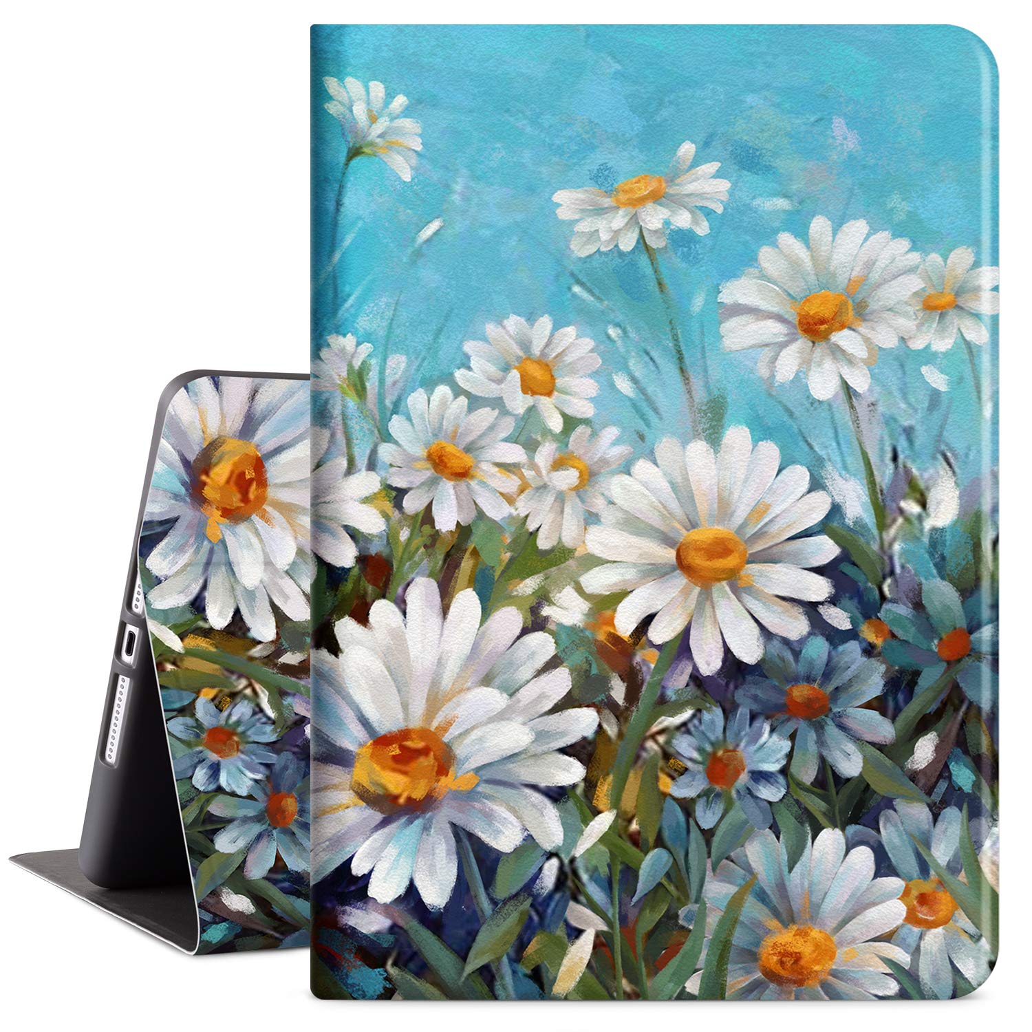 Vimorco Slim Case For Ipad 9Th 8Th 7Th Generation 10.2 Inch 2021 2020 2019 Model, Hybrid Shockproof Protector Cover For Apple Ip